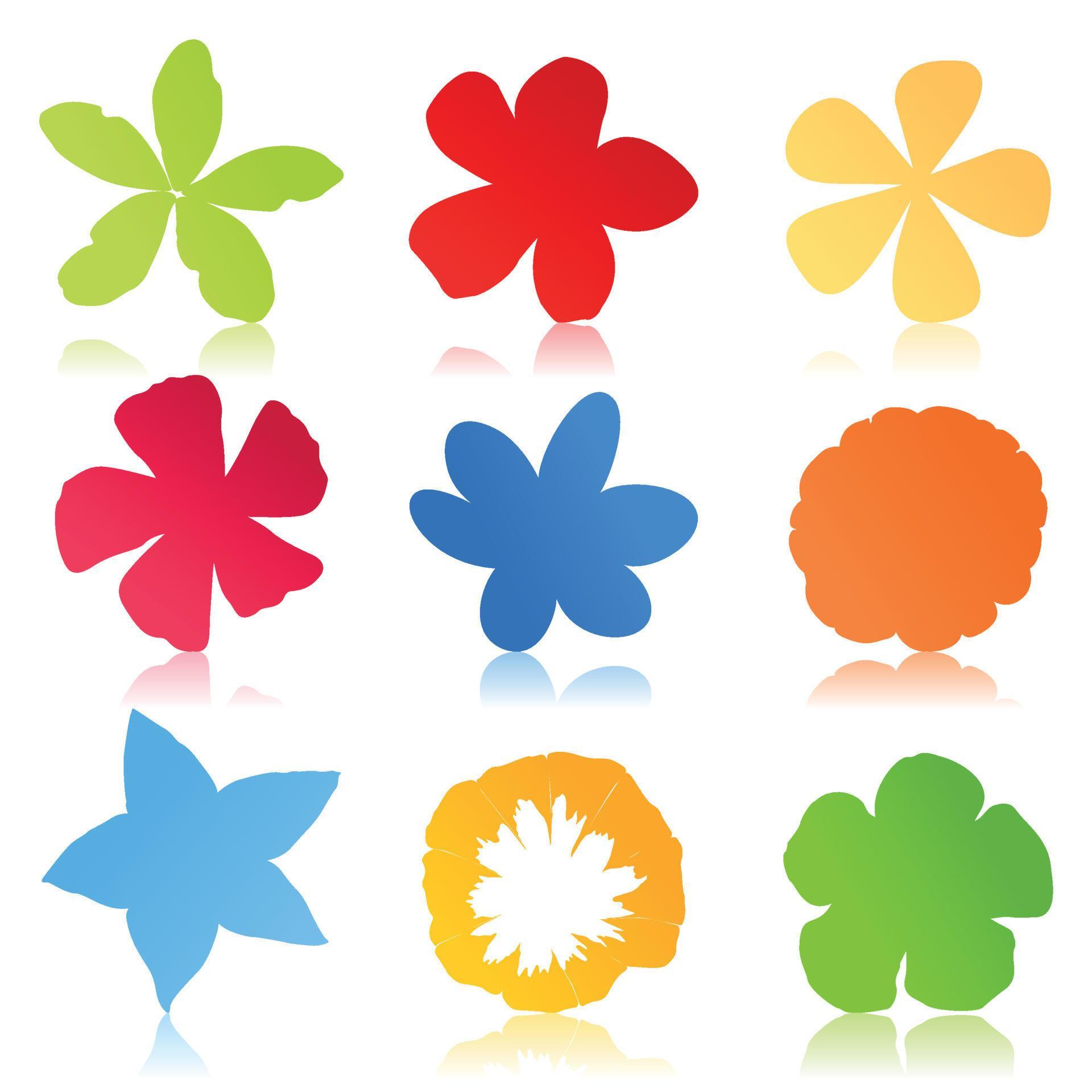 Background from plants and a flower. A vector illustration Stock Free and Free SVG