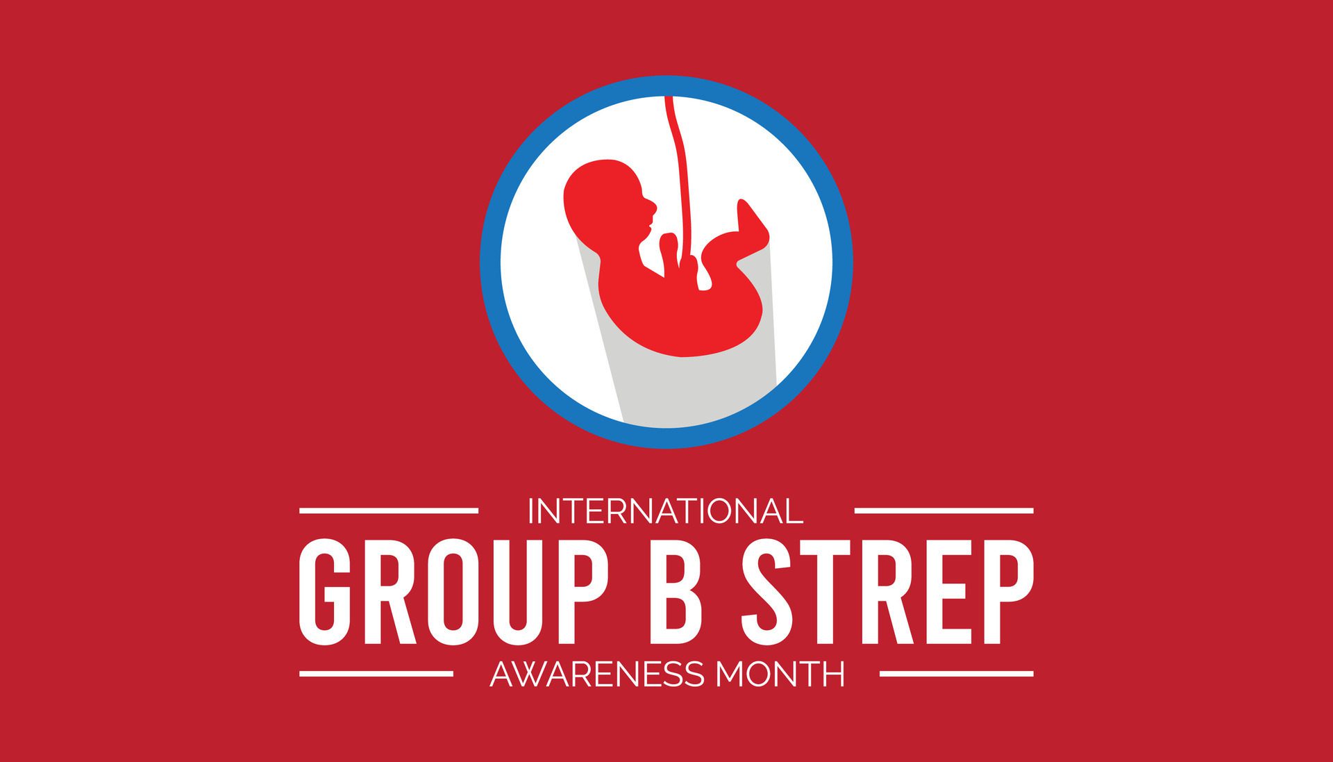 International Group B Strep Awareness Month observed every year in July. Template for background, banner, card, poster with text inscription. Free Vector