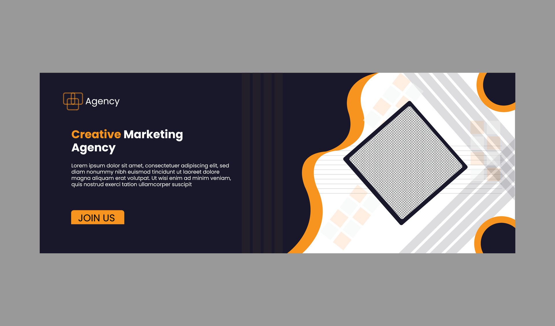 DIGITAL MARKETING WEB BANNER DESIGN Free Vector