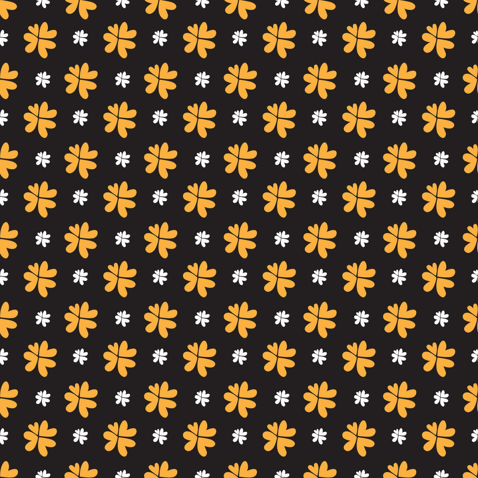 hand drawn Flower pattern Stock Free