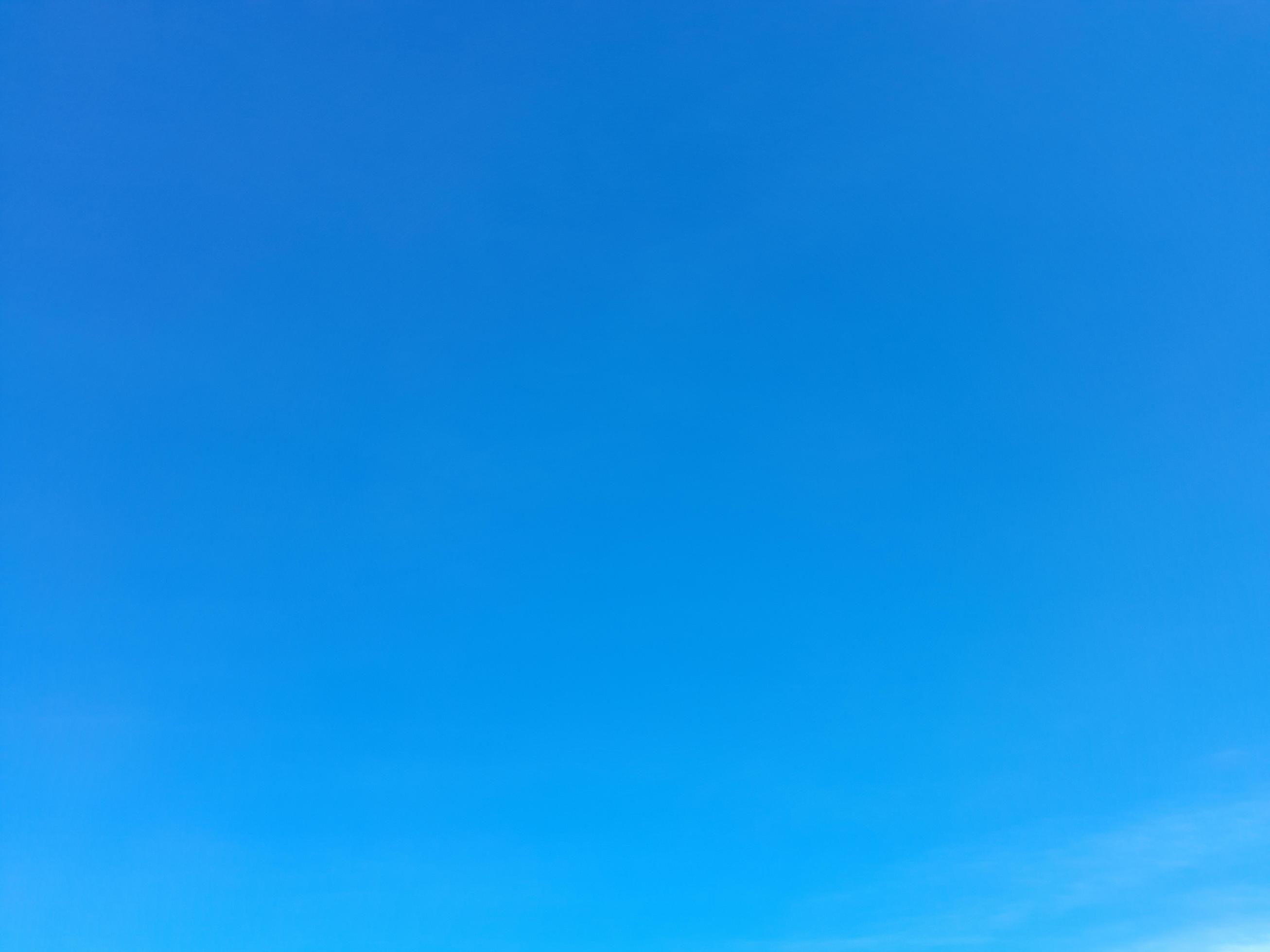 Blue sky background template. Nature concept. Stock Free