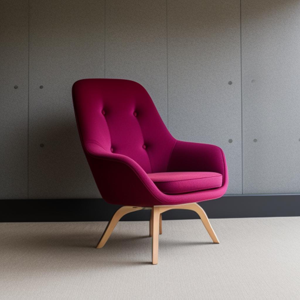 Sitting chair by @swdseuti by @ai_generated