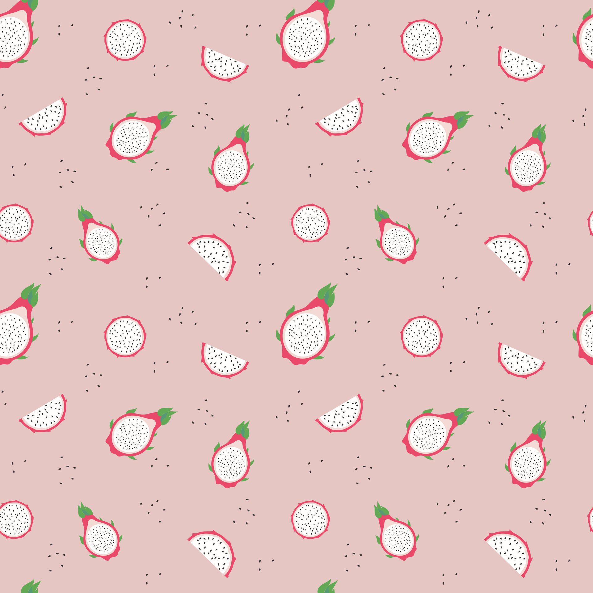 summer sale banner pattern with tropical fruits Free Vector