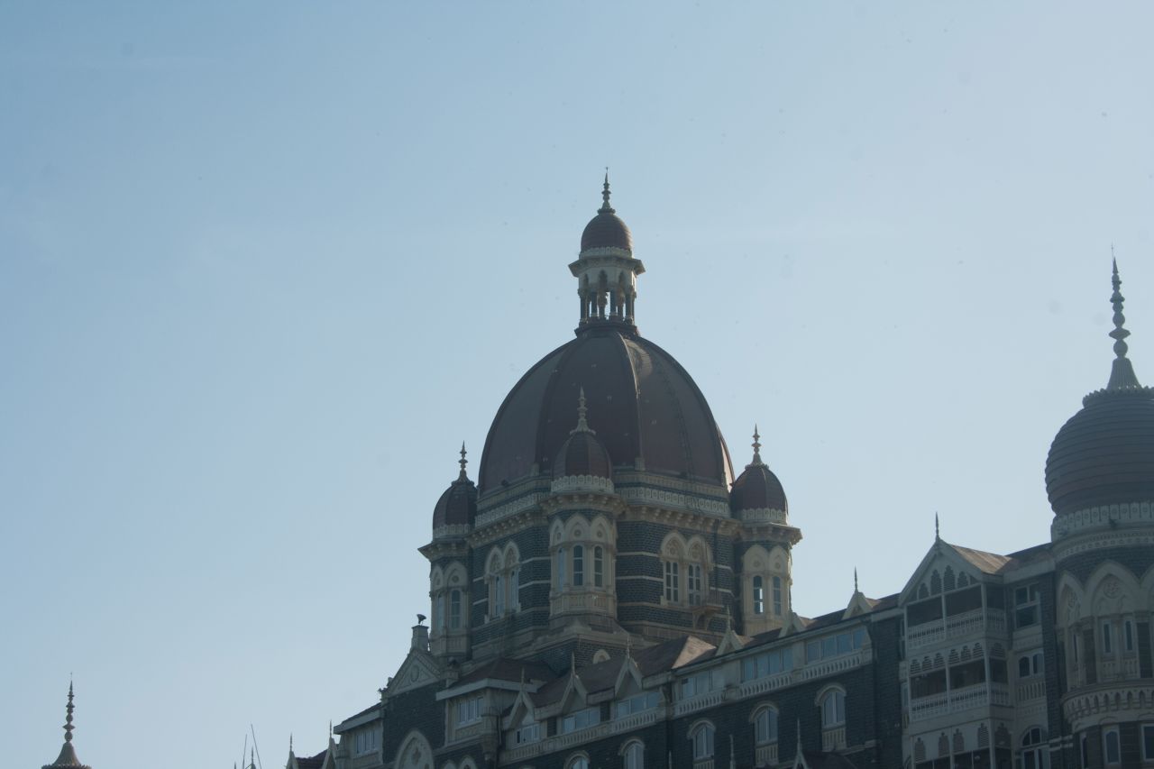 Taj Hotel Mumbai Closeup Stock Free