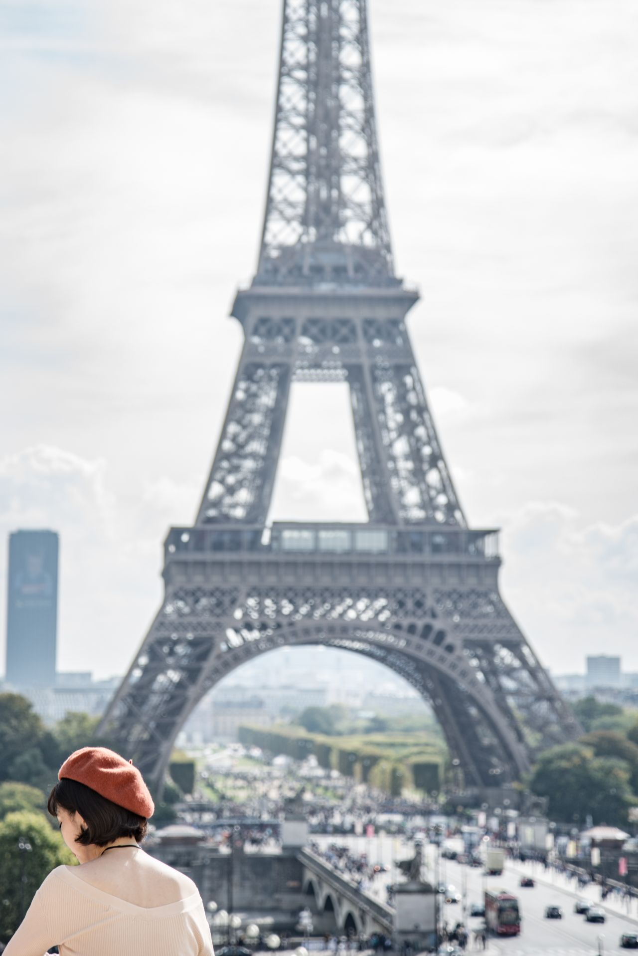 Woman in Paris Stock Free