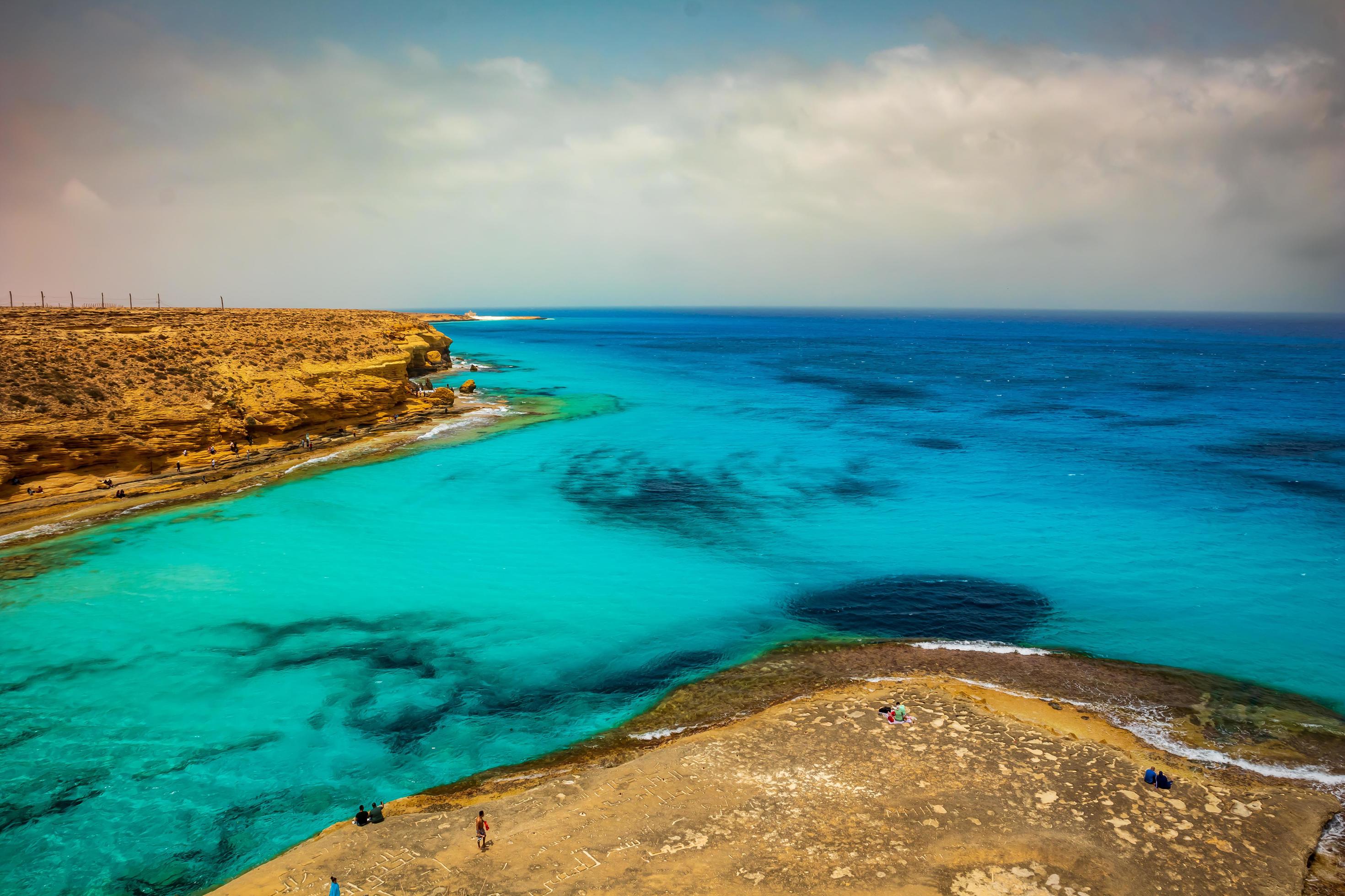 Marsa Matrouh Beach Stock Free