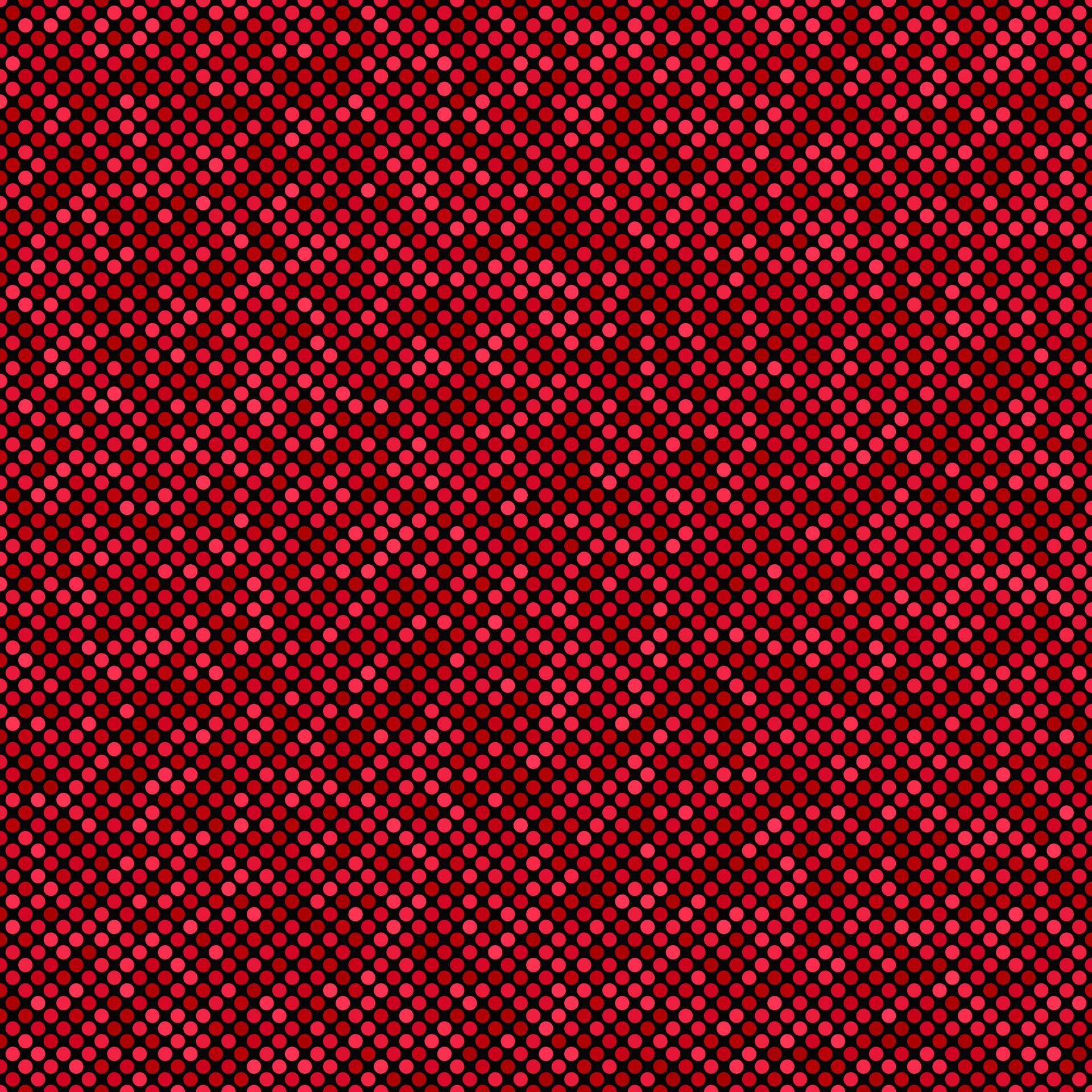 Red seamless dot pattern background – design Free Vector