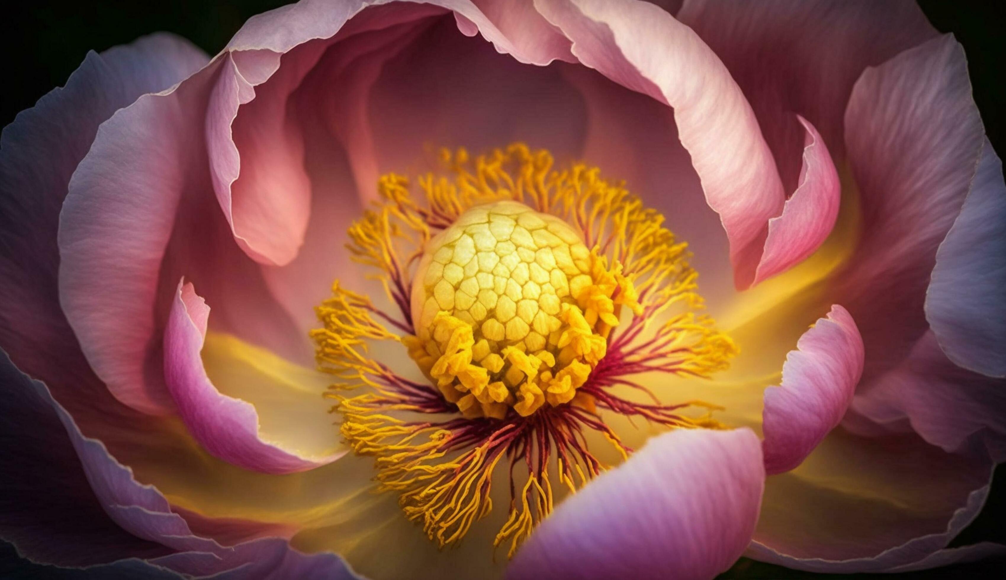 Close up of a vibrant multi colored flower bouquet generated by AI Stock Free