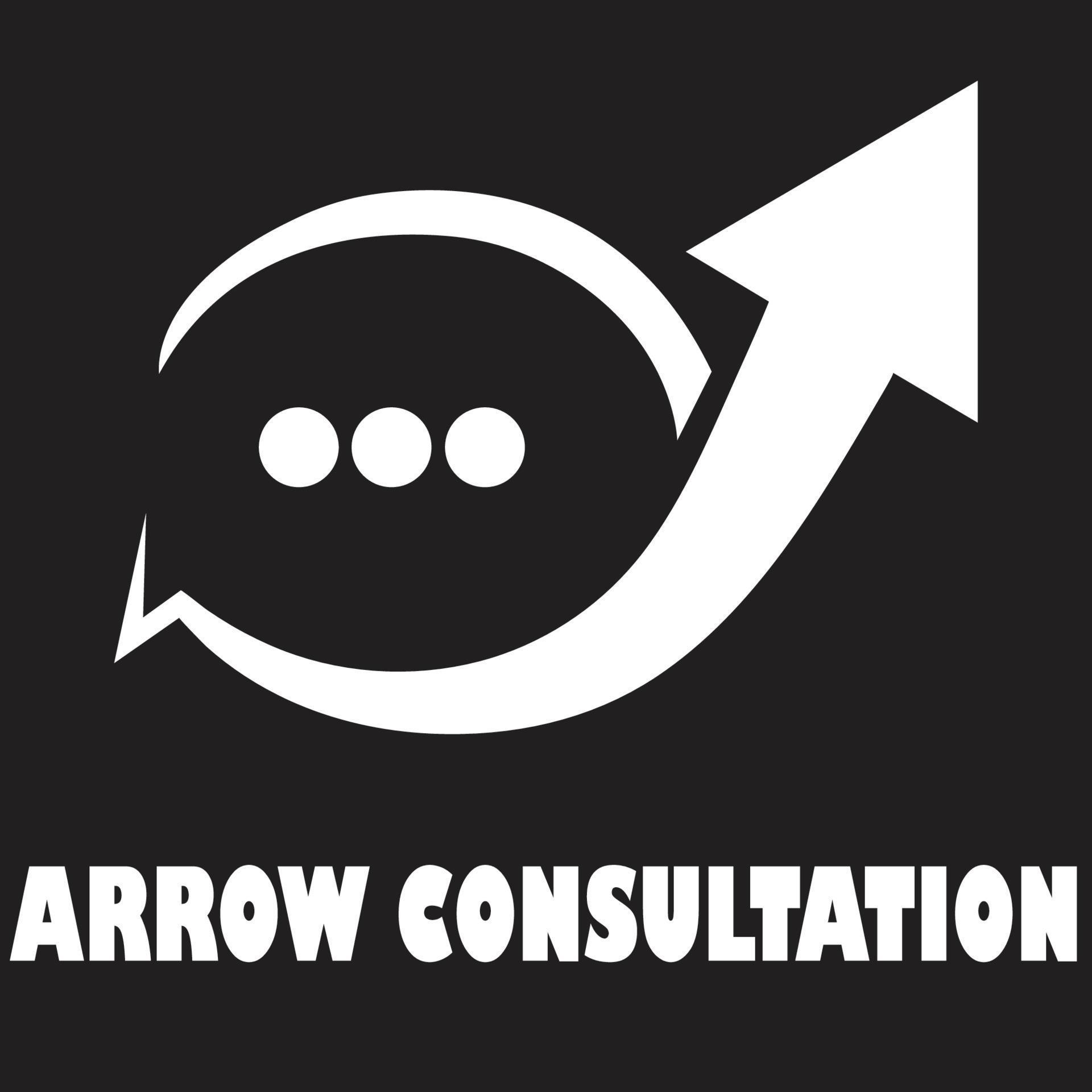 Arrow Consultation Logo Vector File Stock Free