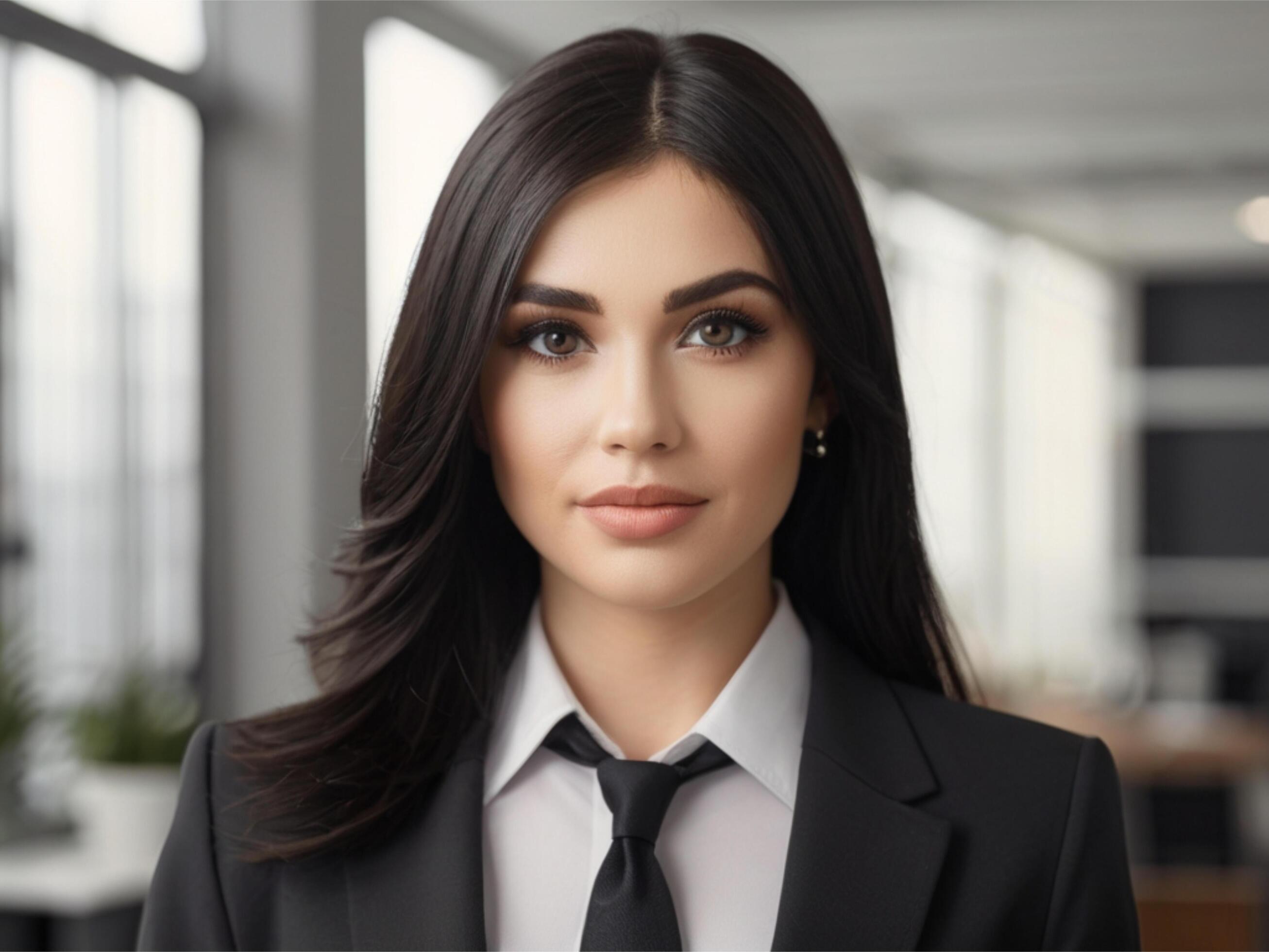 AI generated Happy Business Woman Stock Free