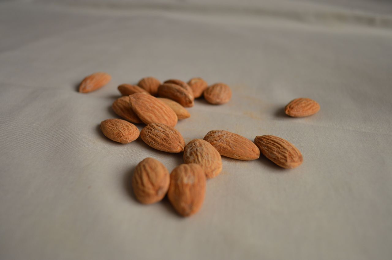 Almonds Closeup 2 Stock Free