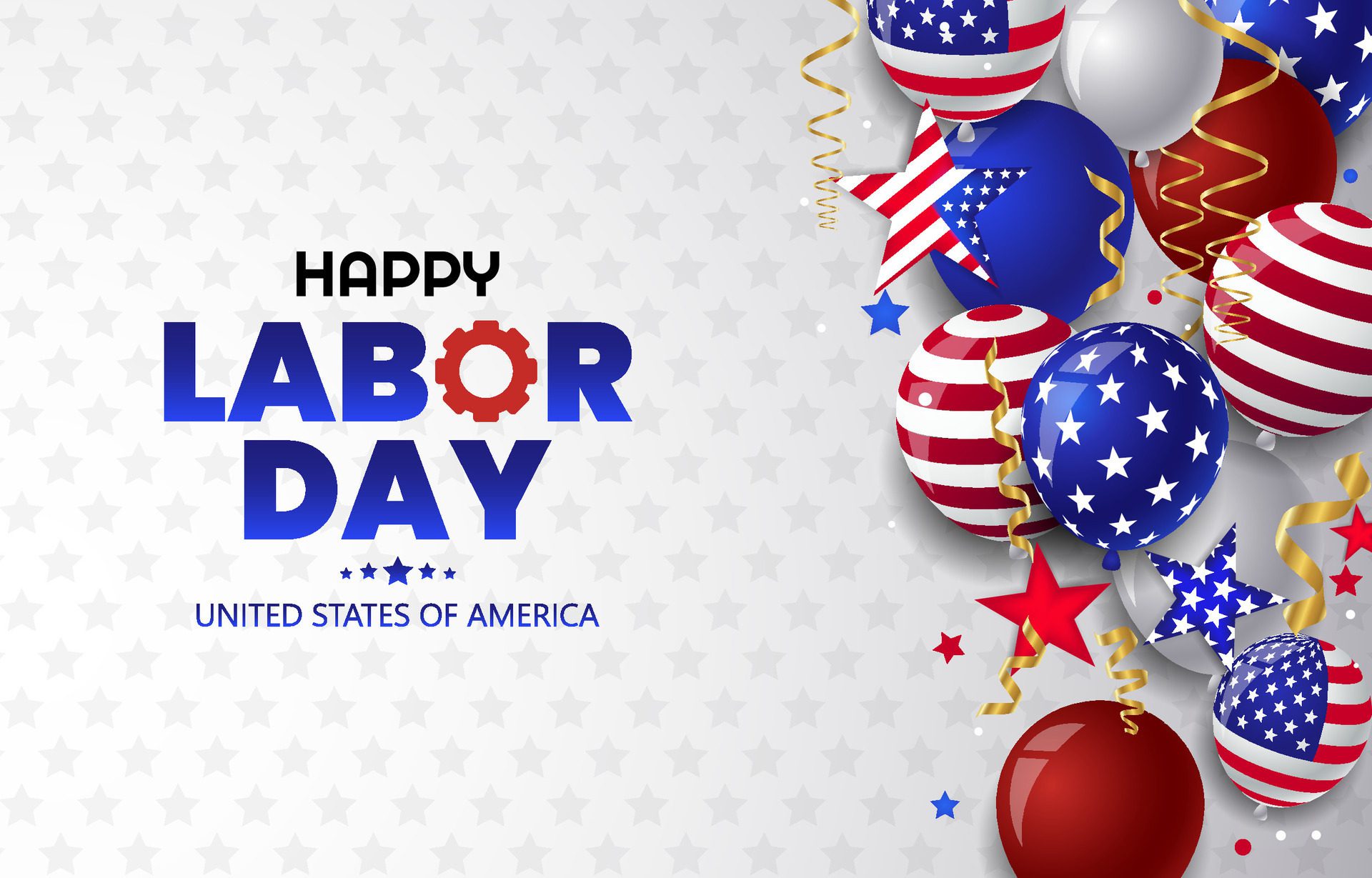 happy labor day poster for social media story, card, banner, background Free Vector