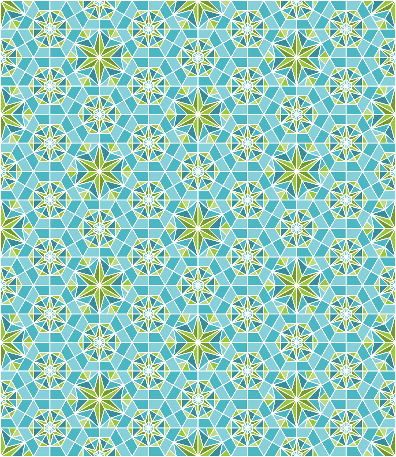 Arabic and Islamic Geometric Pattern Design Free Vector