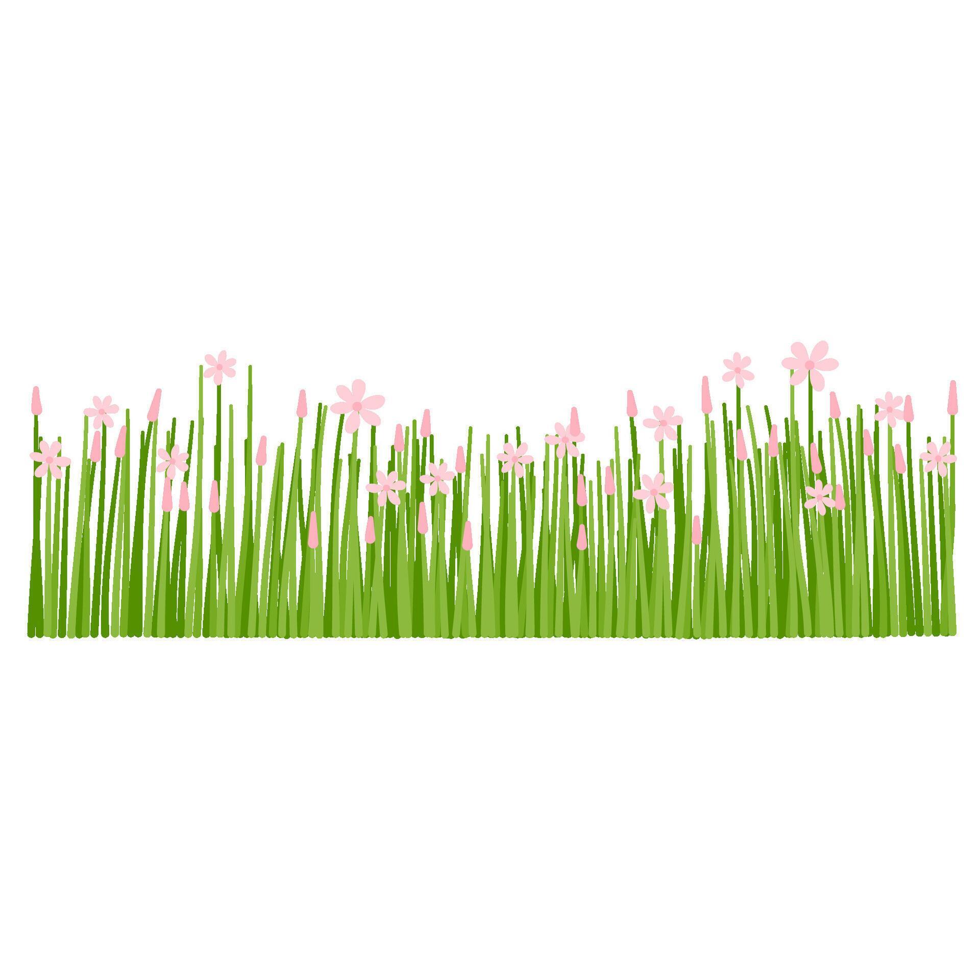 Grass landscape with flower Stock Free