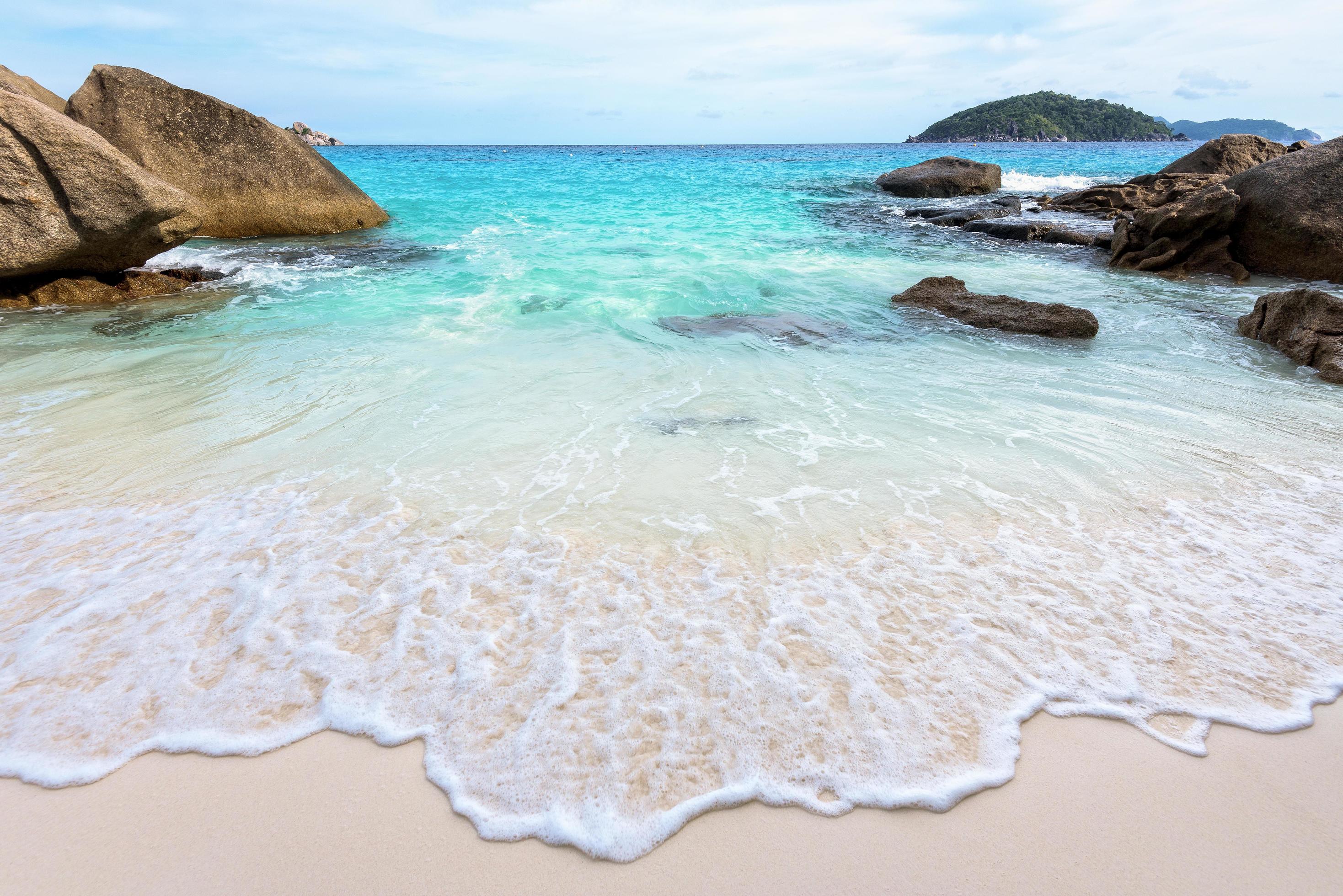 Summer beach in Thailand Stock Free