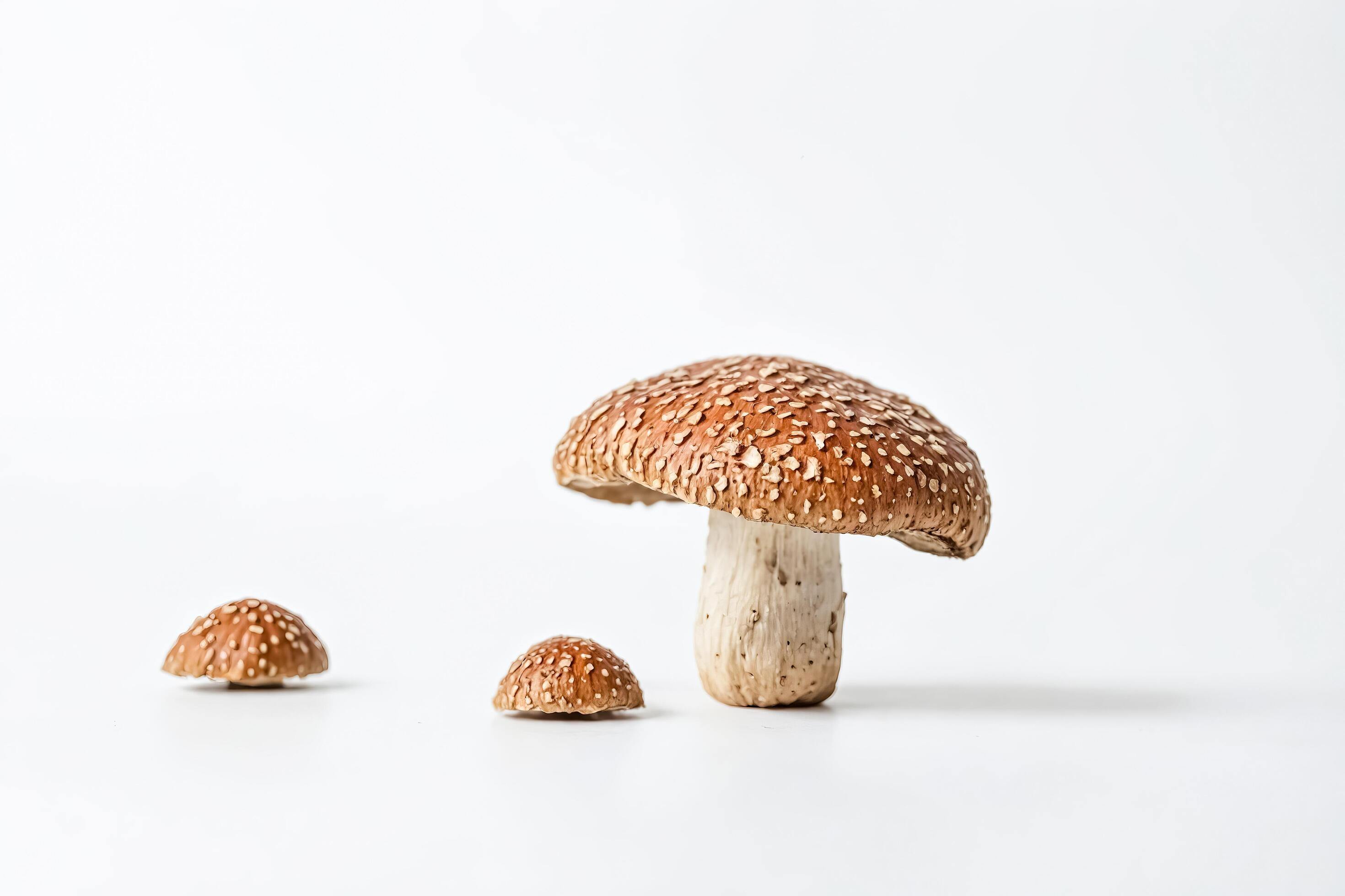 Mushroom Family Portrait Stock Free