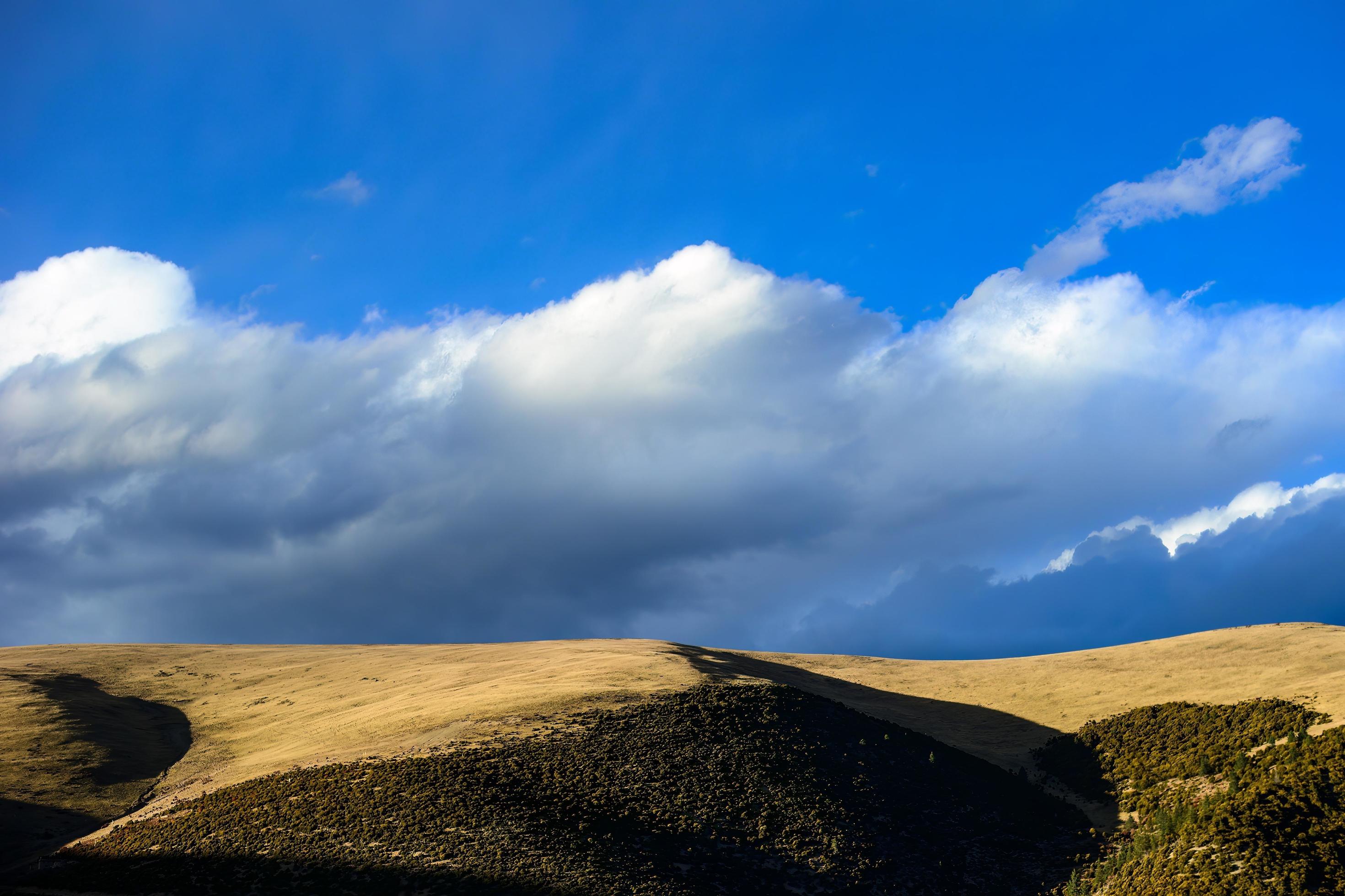 
									Spectacular scenery in the high mountains of western Sichuan, China, with different seasons Stock Free