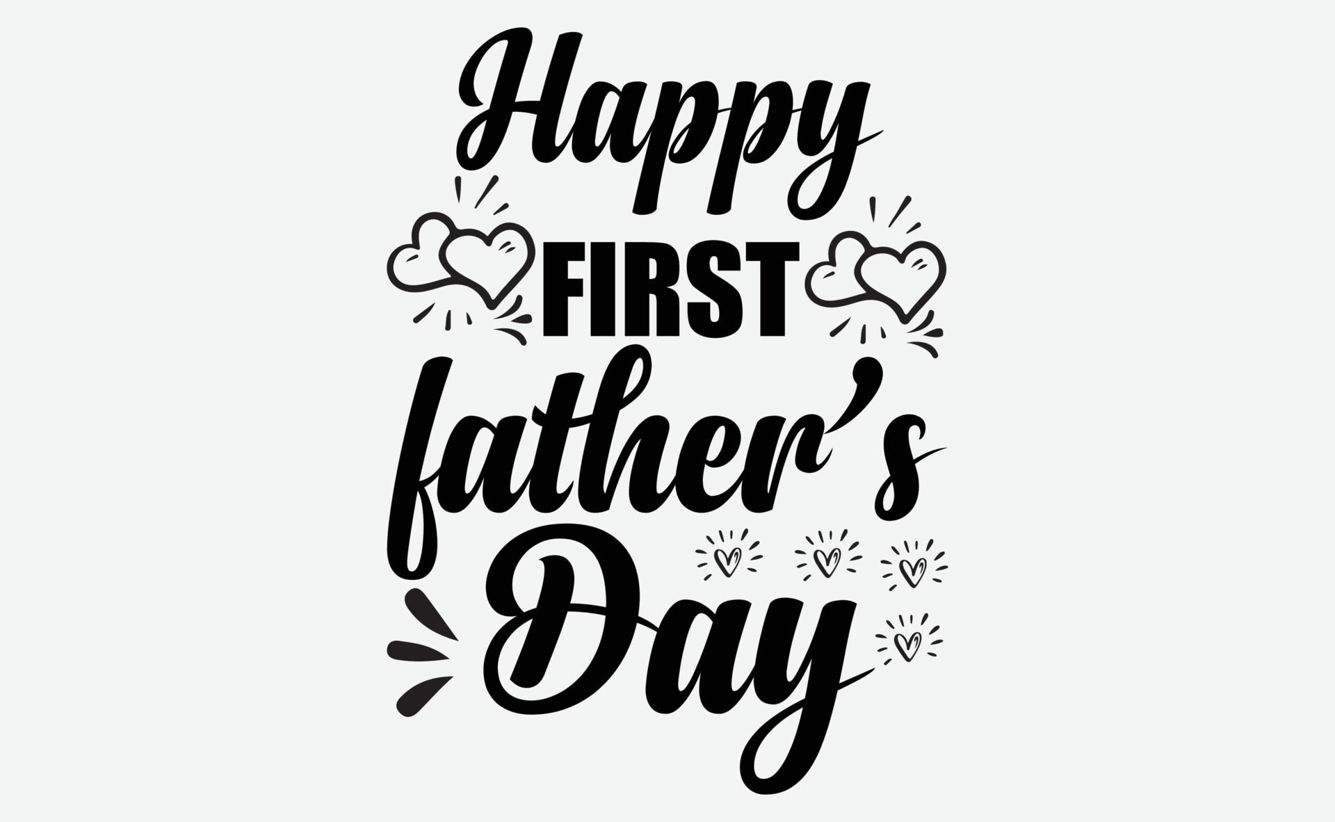 happy-fathers-day-typography-vintage-lettering-for-greeting-cards-banners-t-shirt-design-free-vector