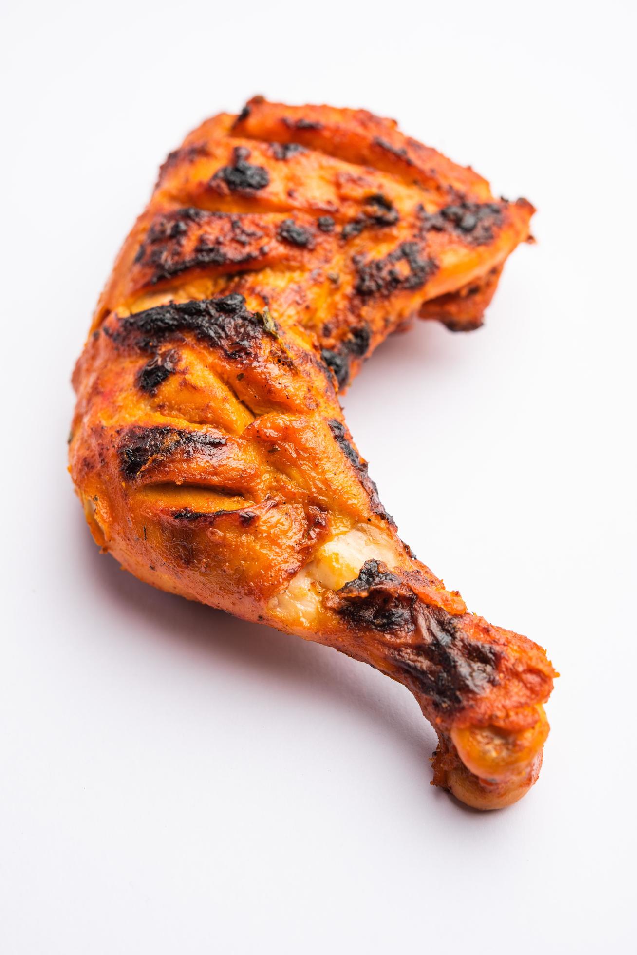 Tandoori Chicken is an Indian non vegetarian spicy food Stock Free