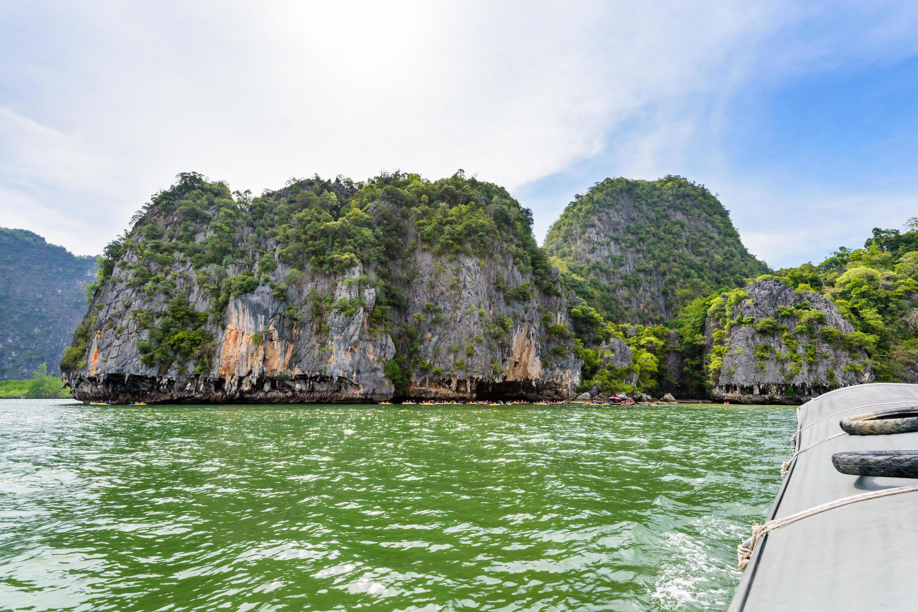 Tham Lod cave Phang Nga bay Stock Free