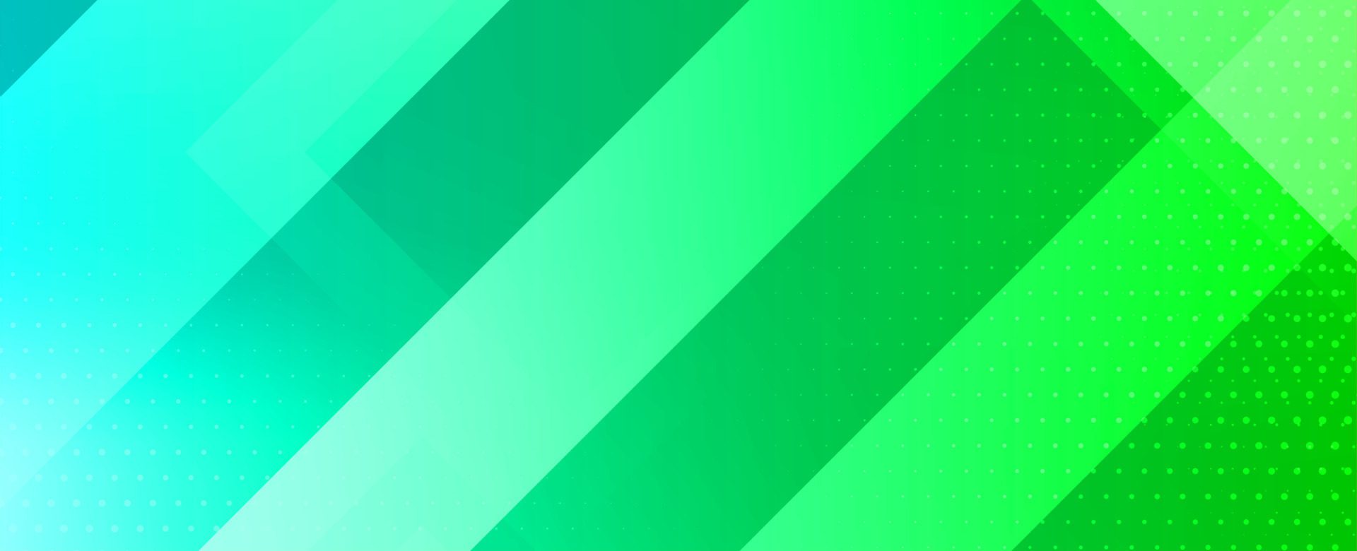 abstract geometric green modern decorative stylish banner background Free Vector