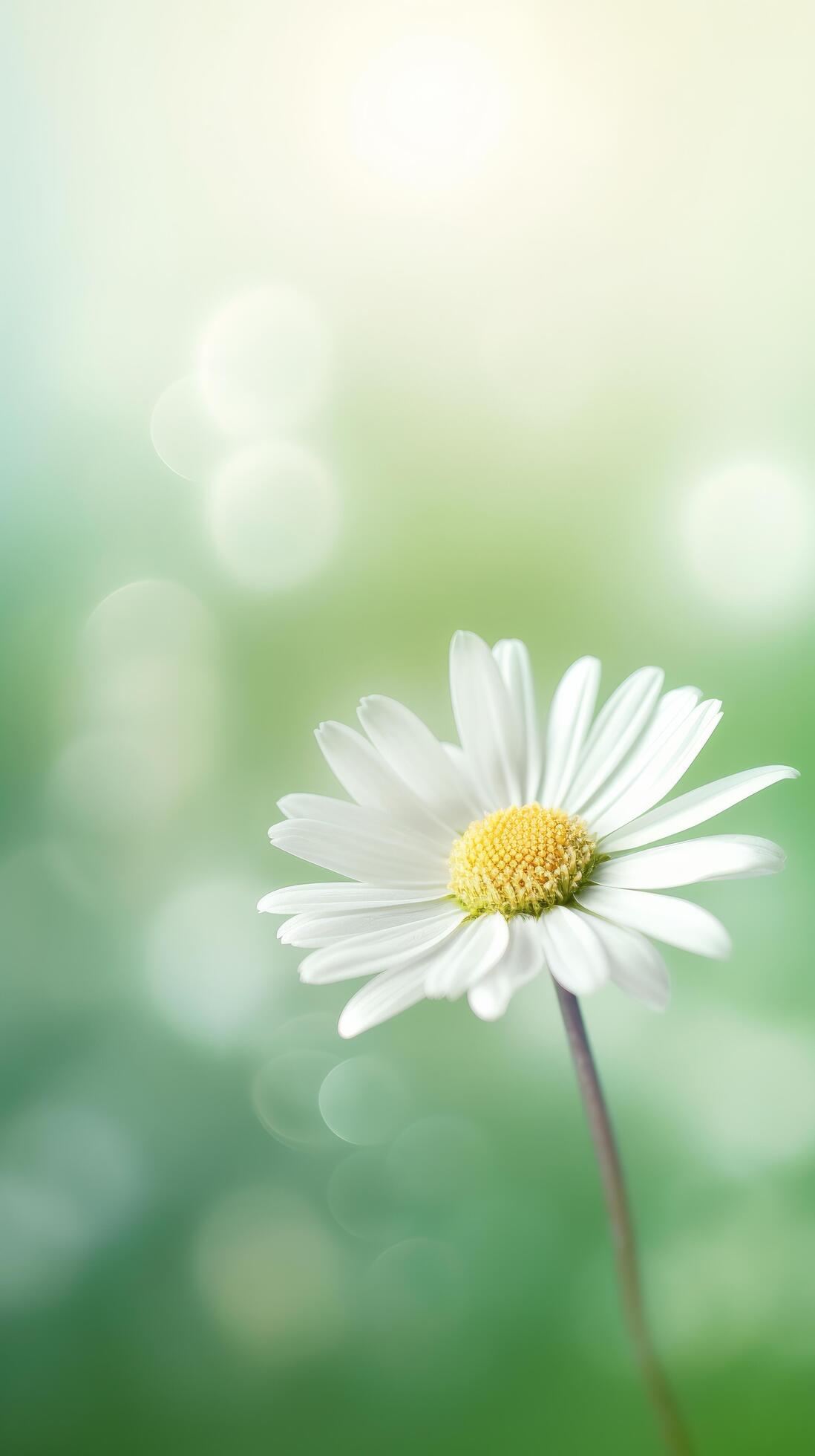 Daisy flower background. Illustration Stock Free