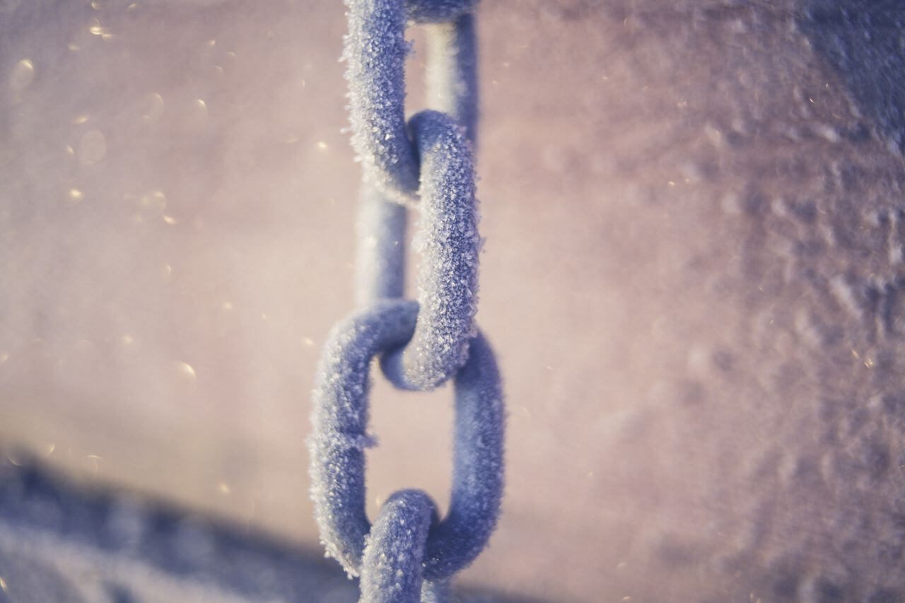 Icy Chain Links Stock Free