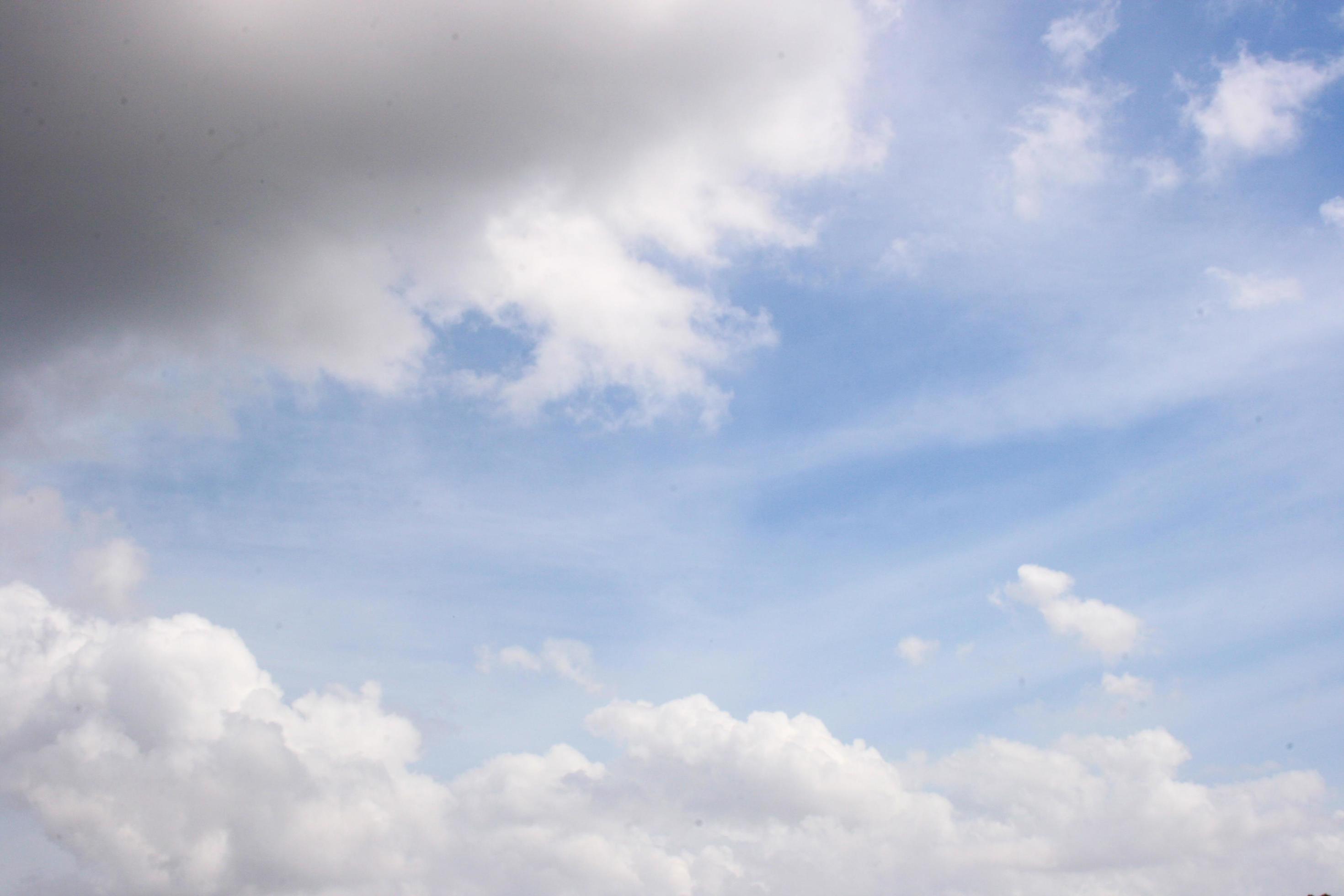 white cloud and blue sky sunlight beauty nature sunlight Stock Free