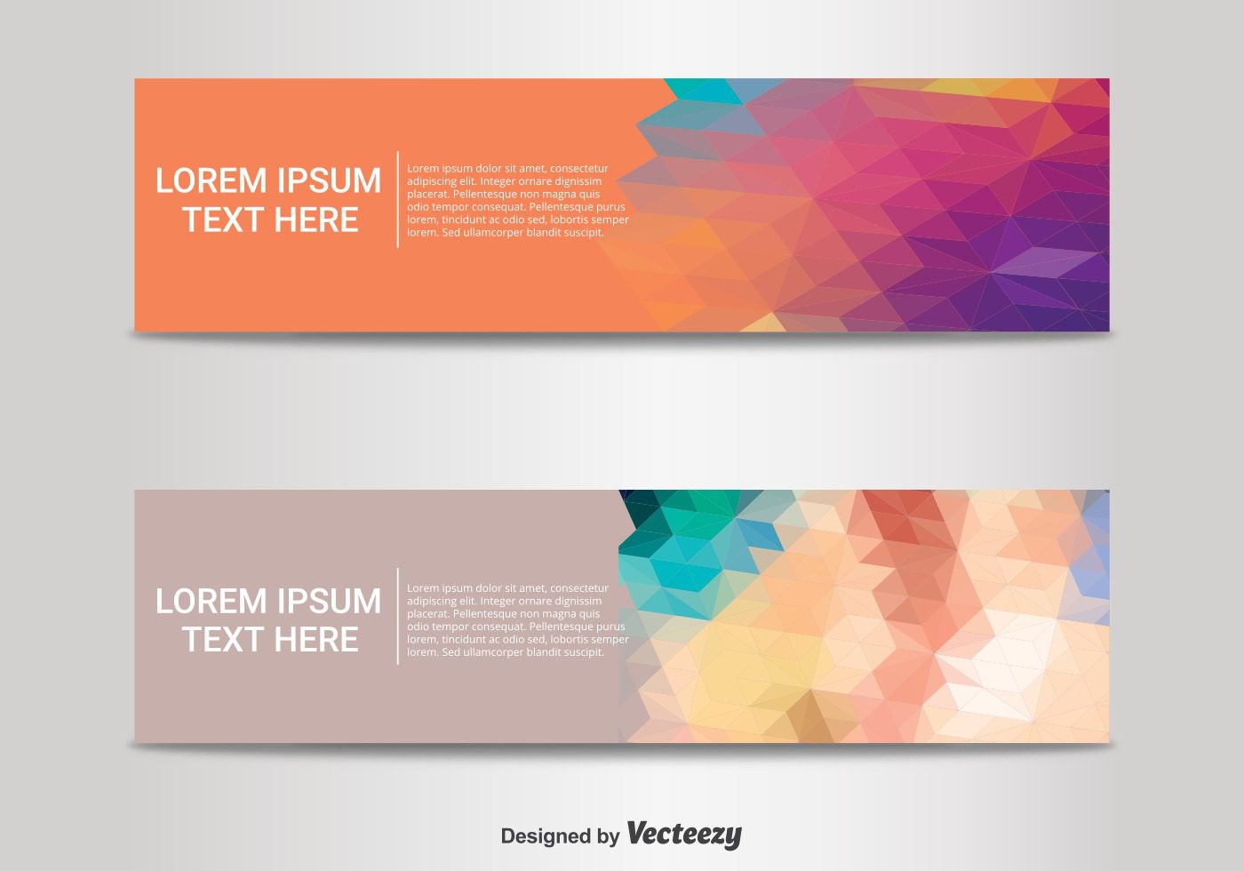 Abstract Banner Templates Free Vector and Free SVG