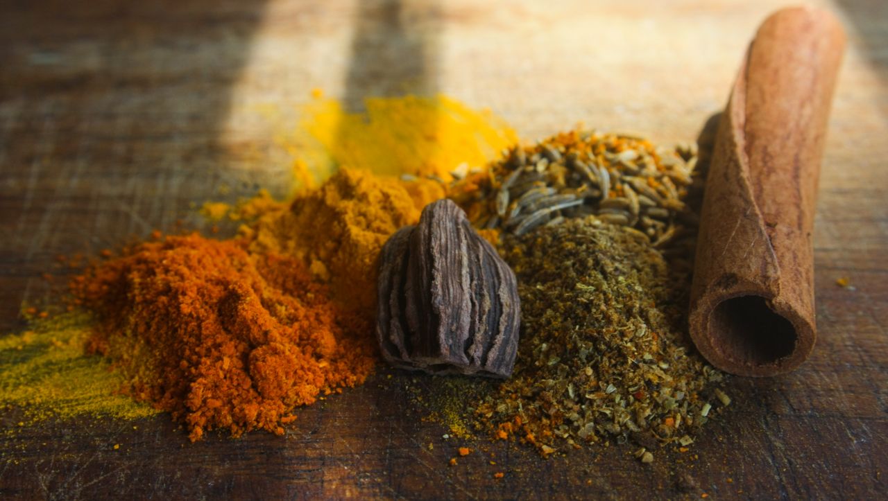 Spices Colorful Stock Free