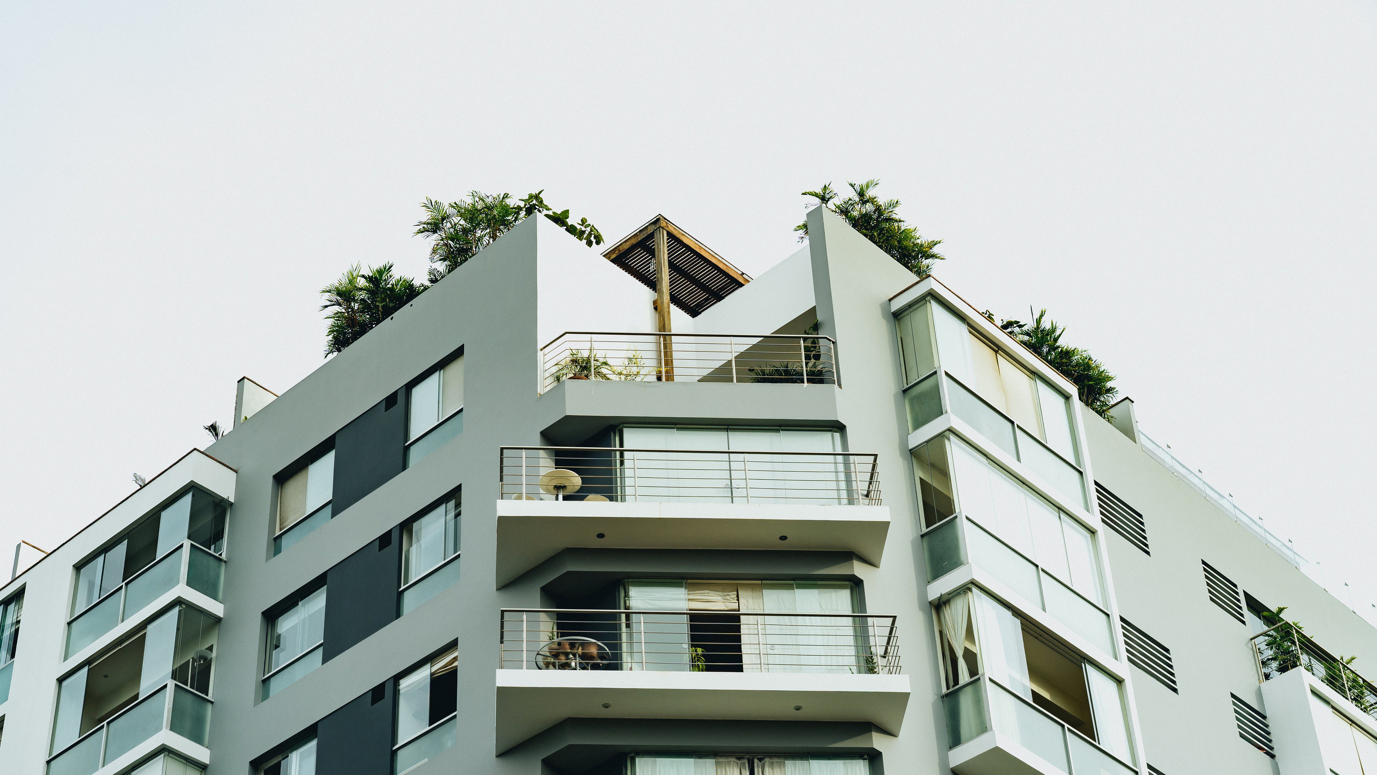 Balcony Building City Free Stock HD Photo