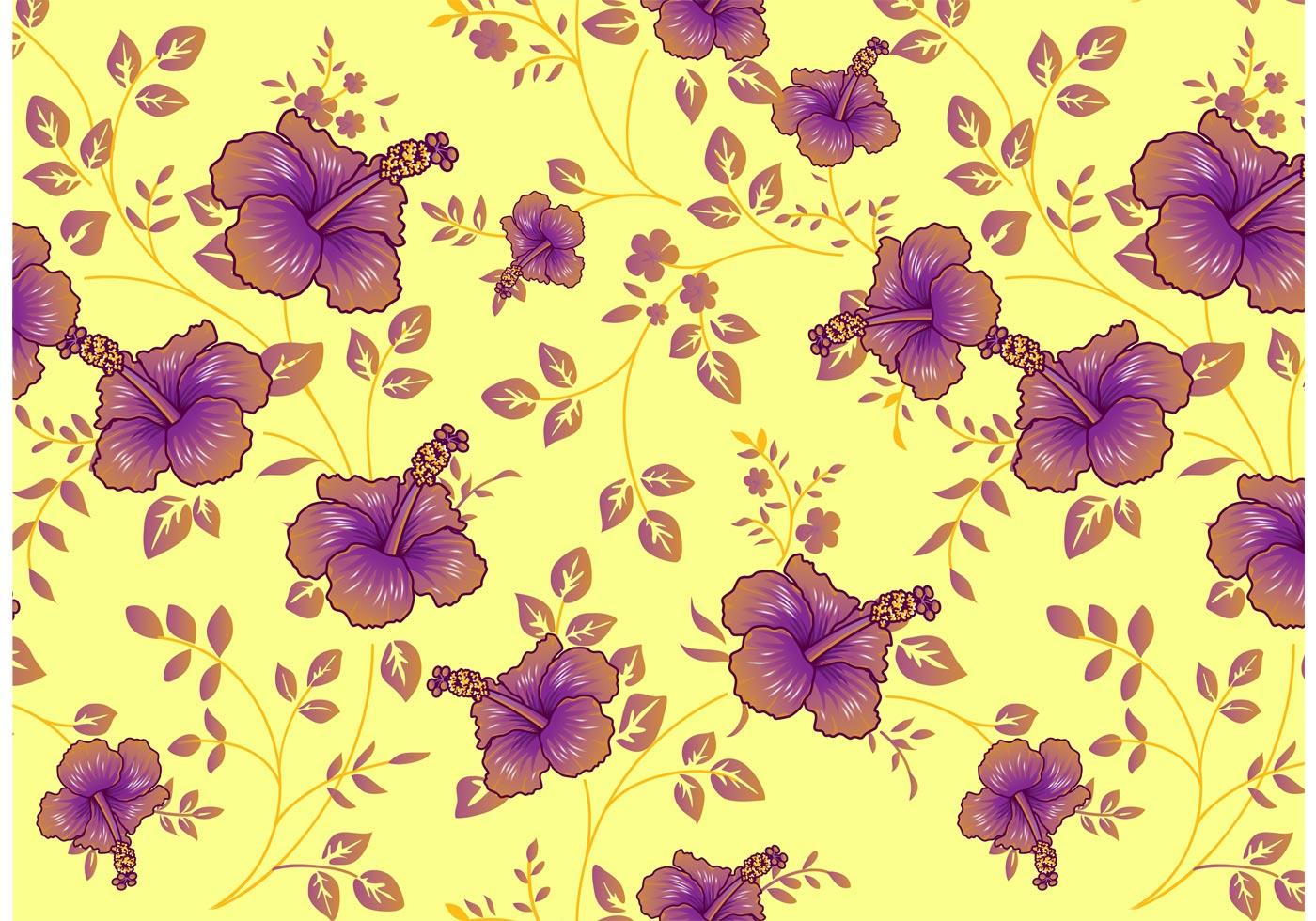 Polynesian Flower Vector Background Stock Free and Free SVG