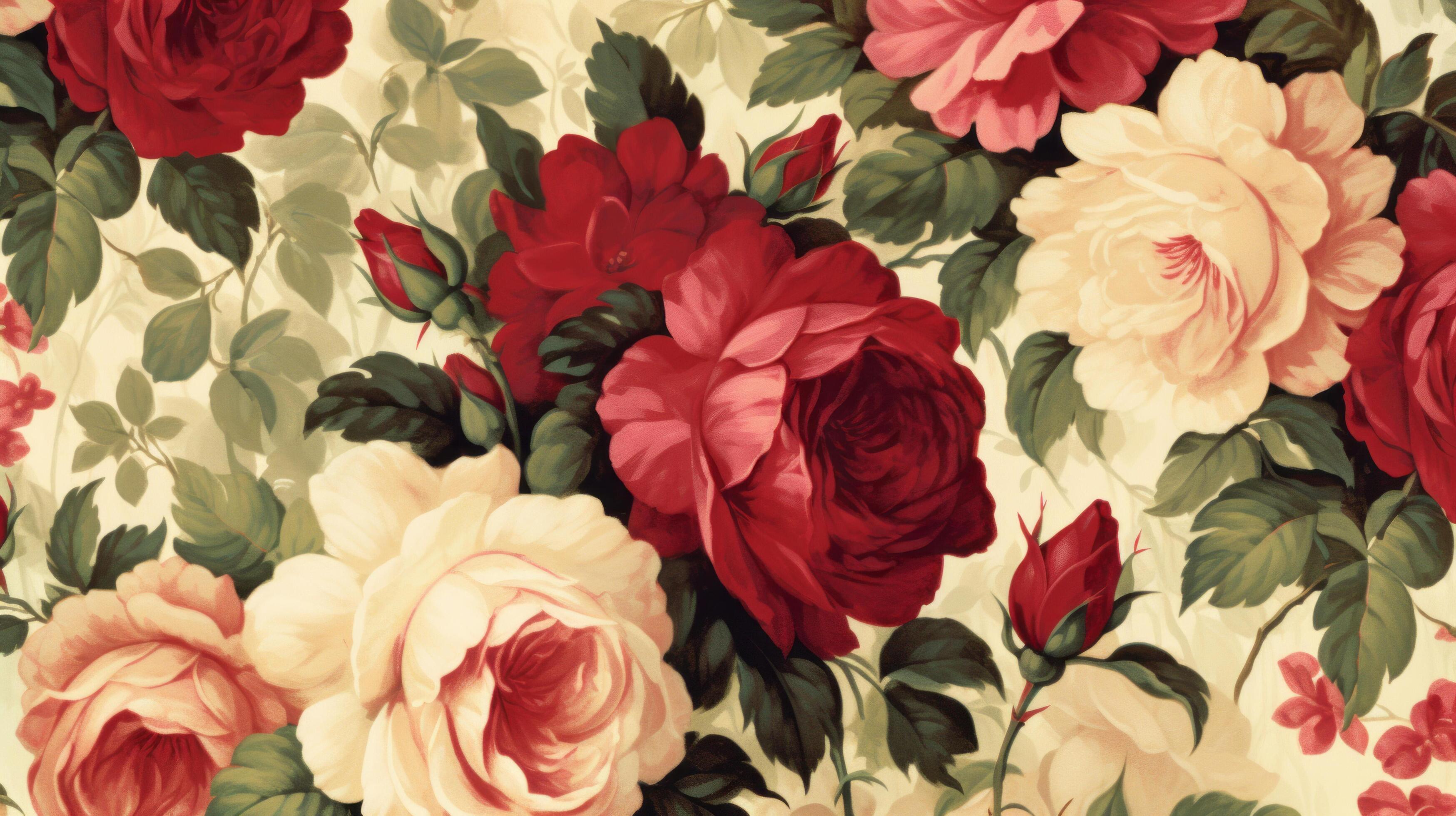 Rose flower background. Illustration Stock Free