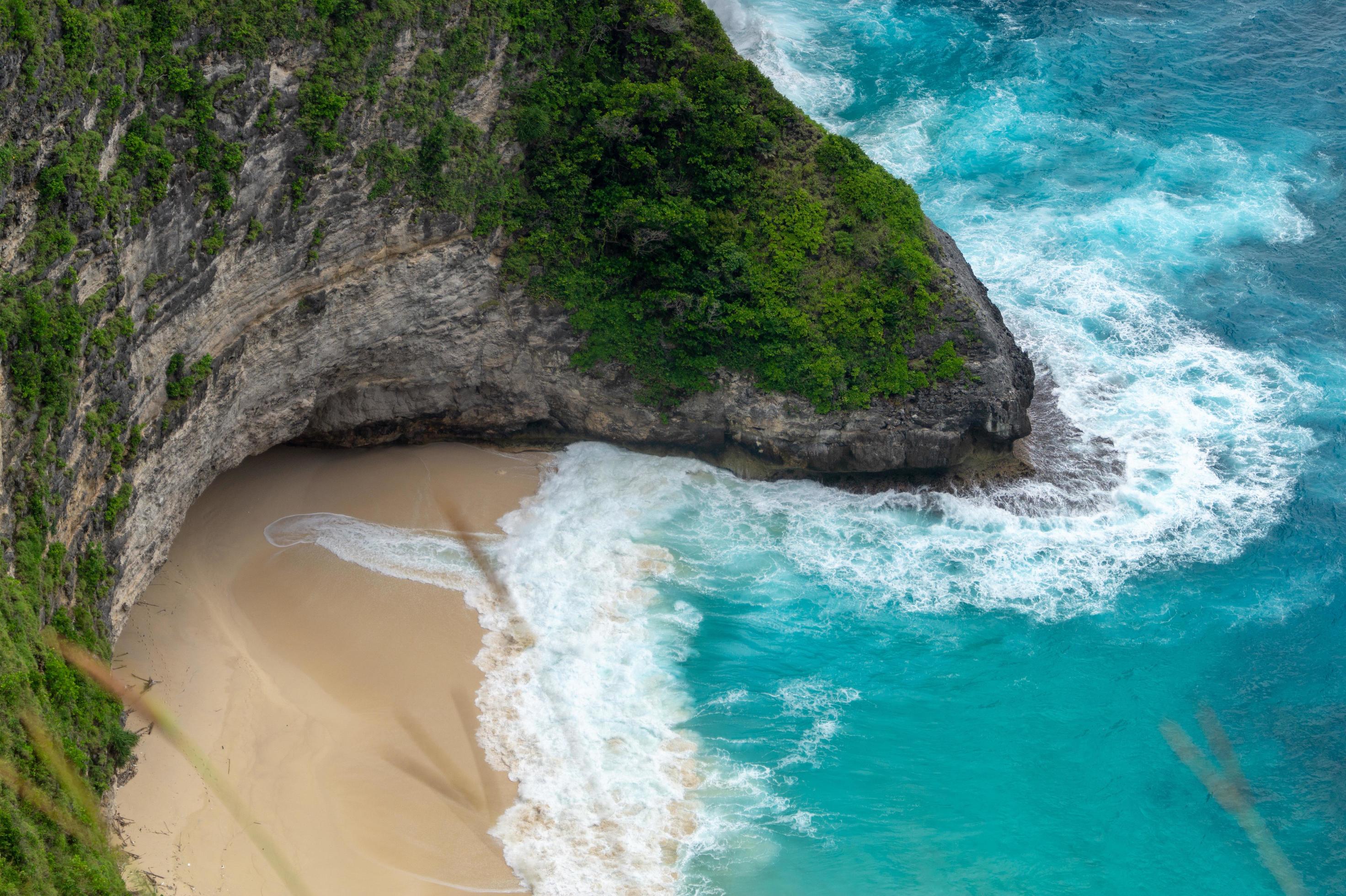 Klungkung Beach, Nusa Penida Island Stock Free