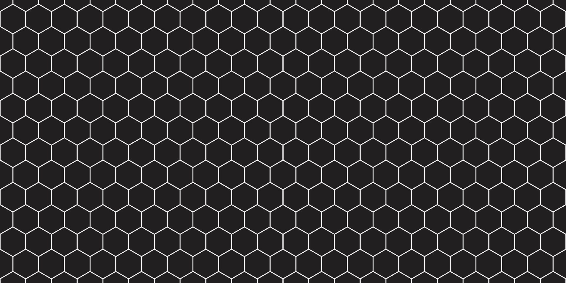 hexagon pattern. Seamless background. Abstract honeycomb background in grey color. Vector illustration Free Vector