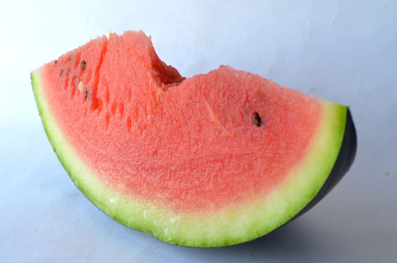 Slice Watermelon Stock Free