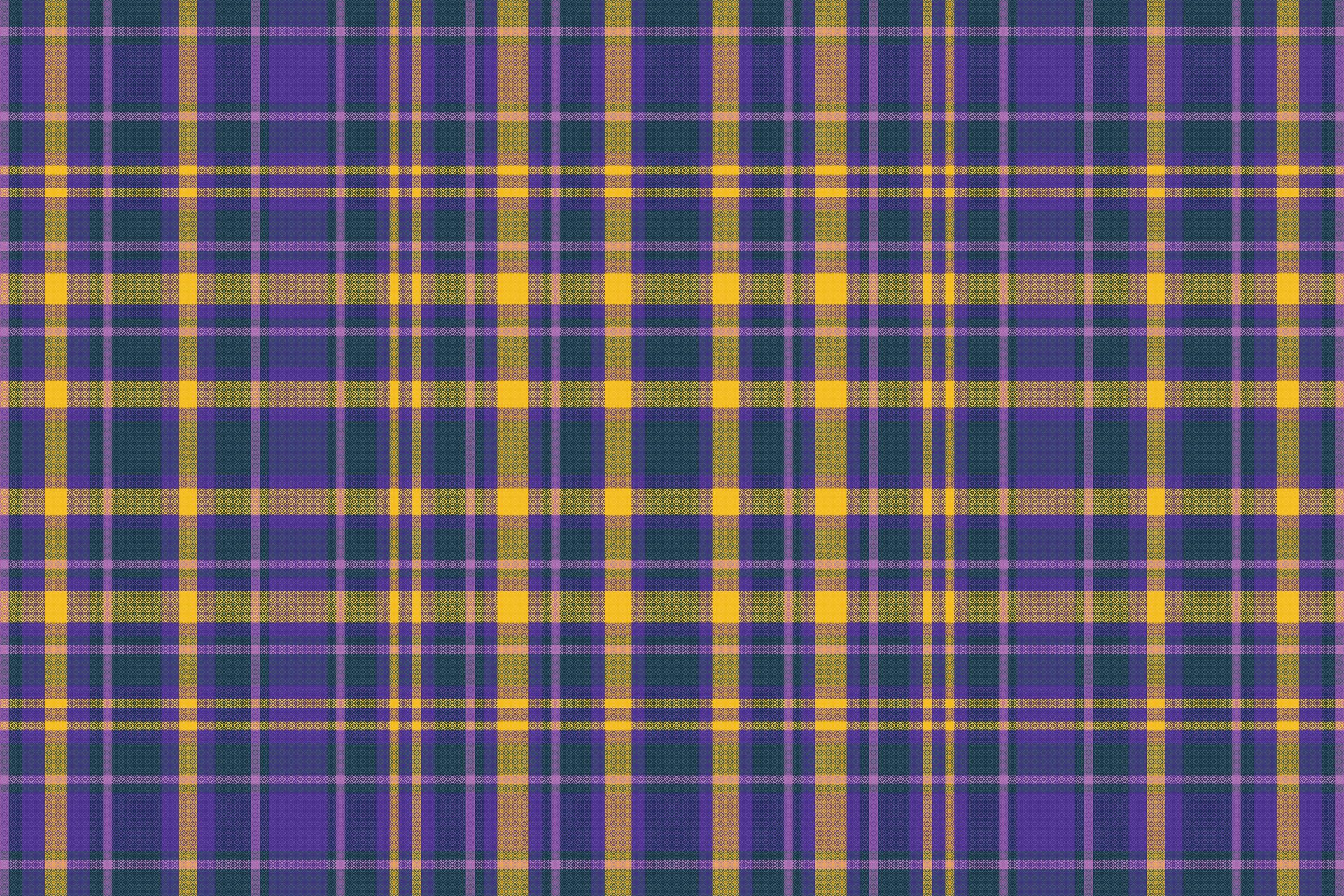 Tartan plaid pattern with texture. Free Vector