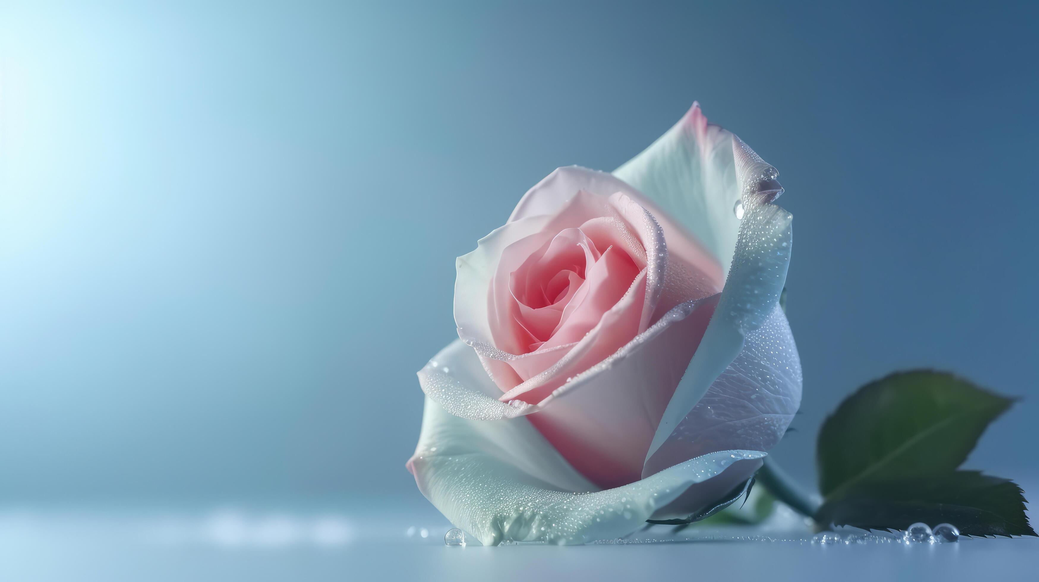 Rose flower background. Illustration Stock Free