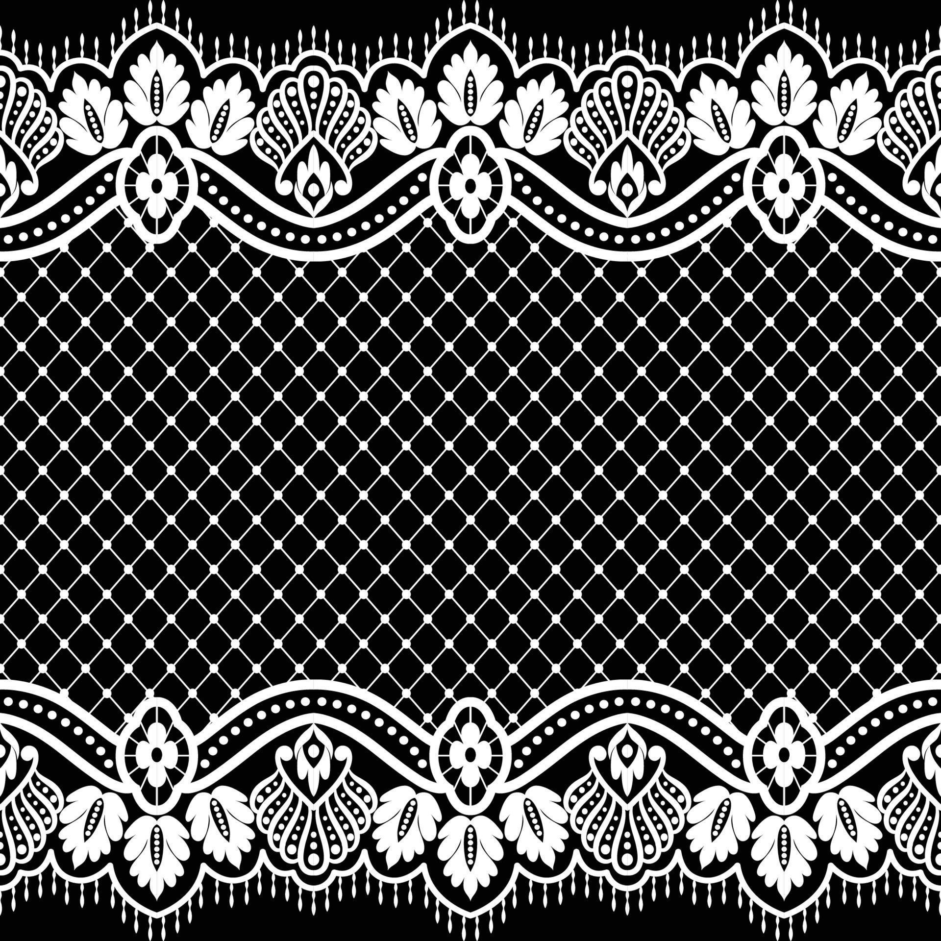 Lace seamless pattern Stock Free