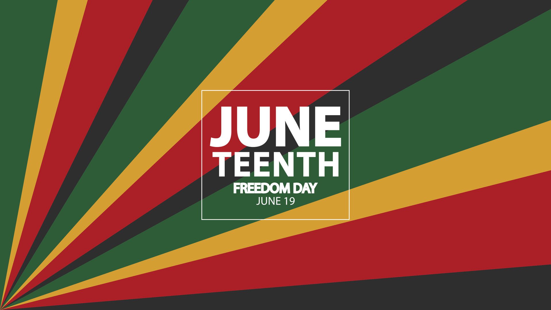 Juneteenth Background design,Juneteenth Freedom Day Abstract Background, Banner, Poster, Greeting Card. Free Vector