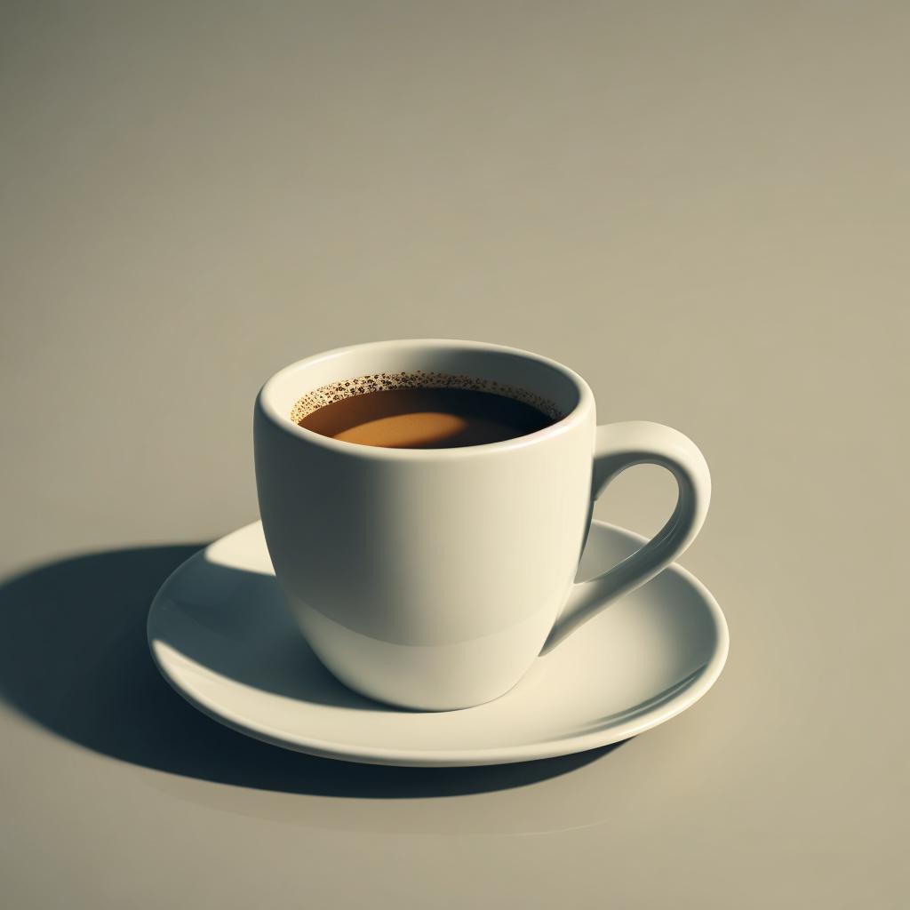 Taza de café Minimalism,concept by @ai_generated