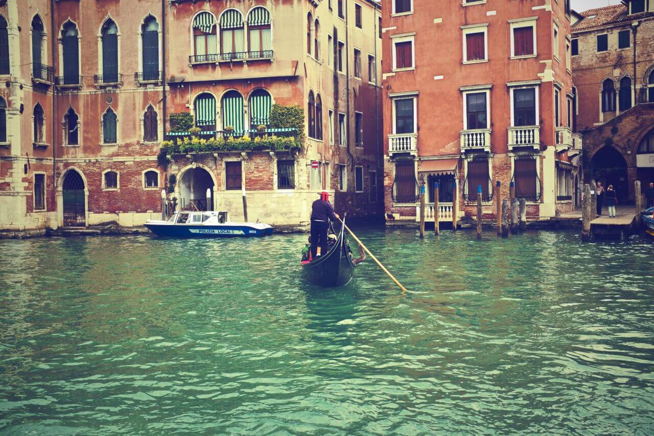 Gondola Venice Italy Water Sea Boat Stock Free