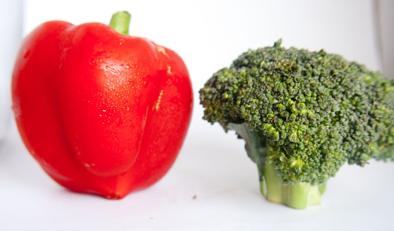 Bell Pepper Broccoli Stock Free