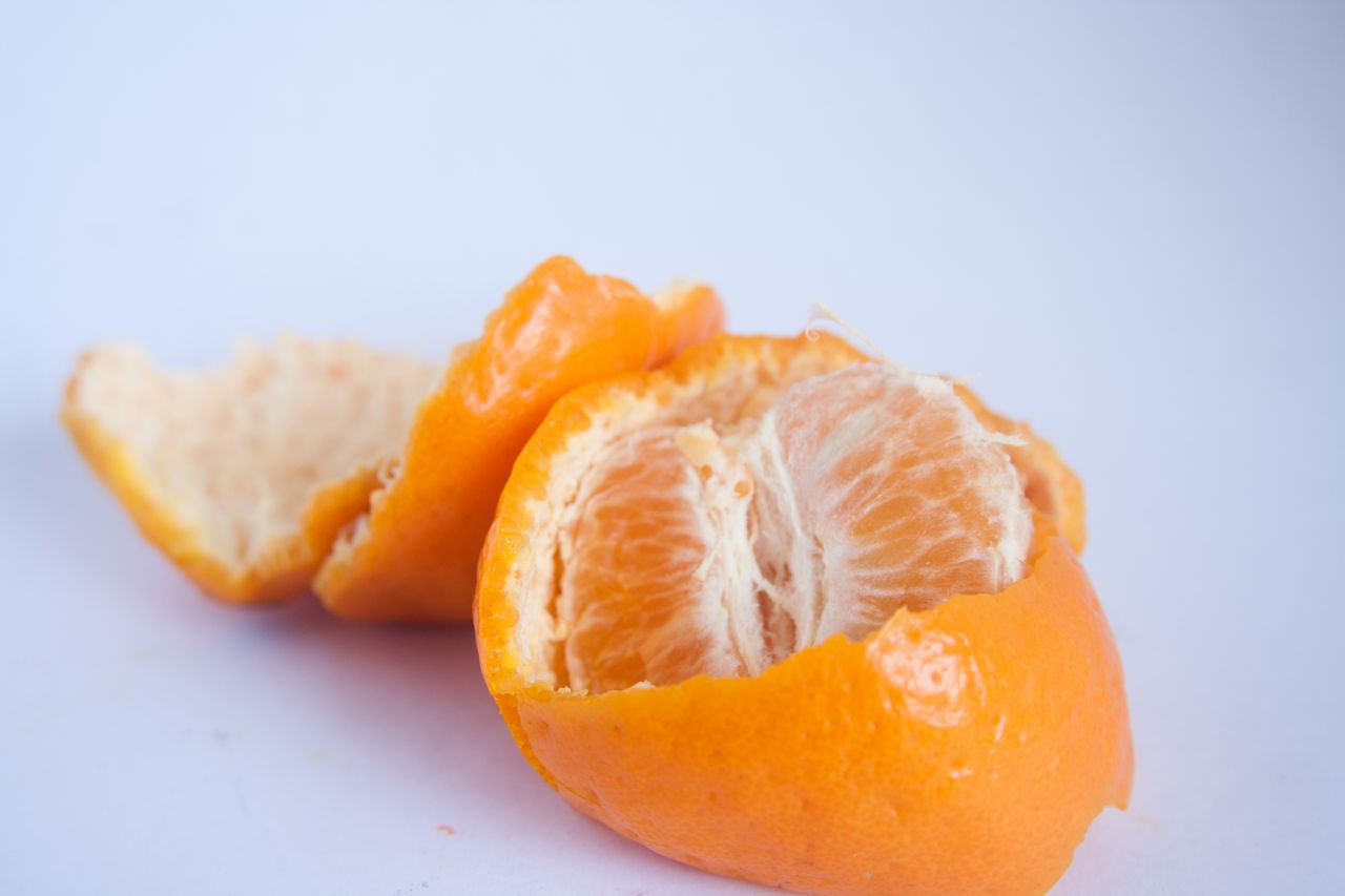 Peeled Orange Stock Free