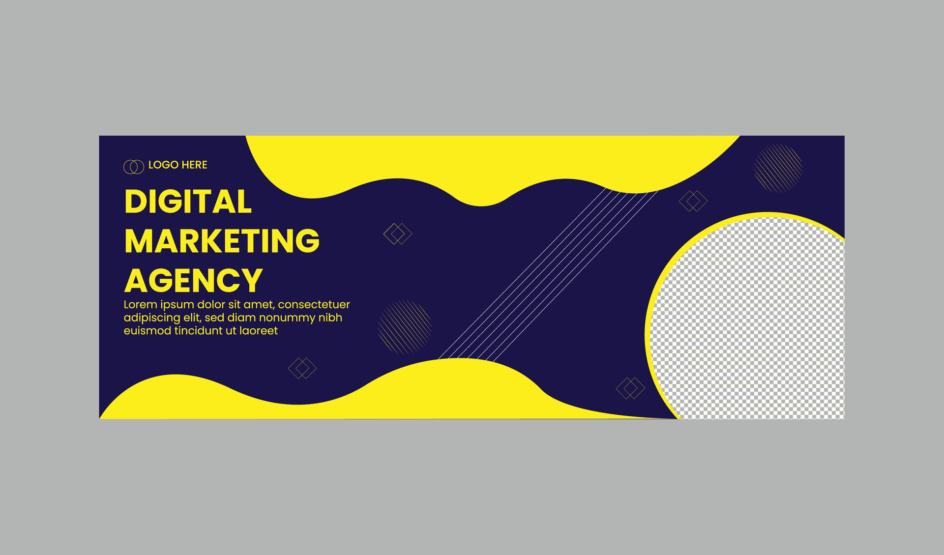 DIGITAL MARKETING WEB BANNER Free Vector