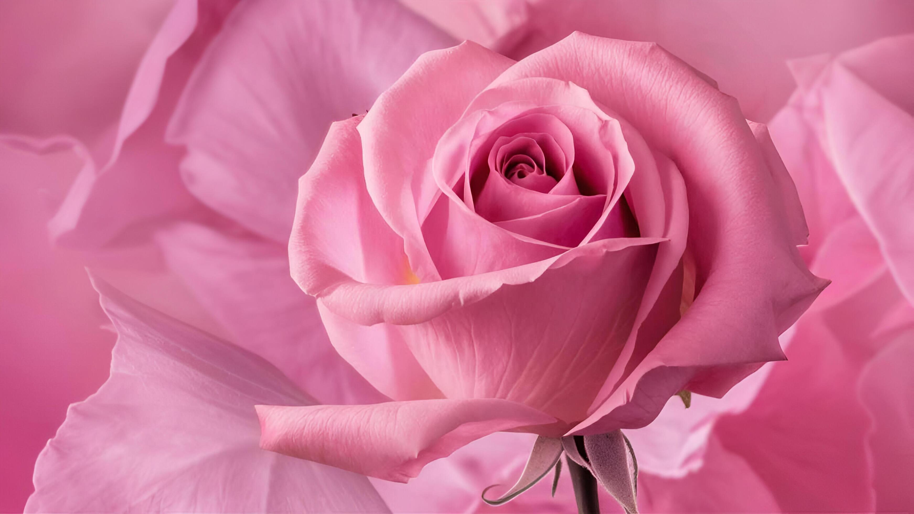 pink rose background Stock Free