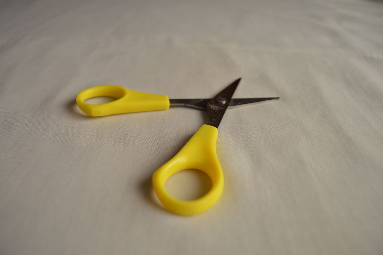 Yellow Scissors 3 Stock Free