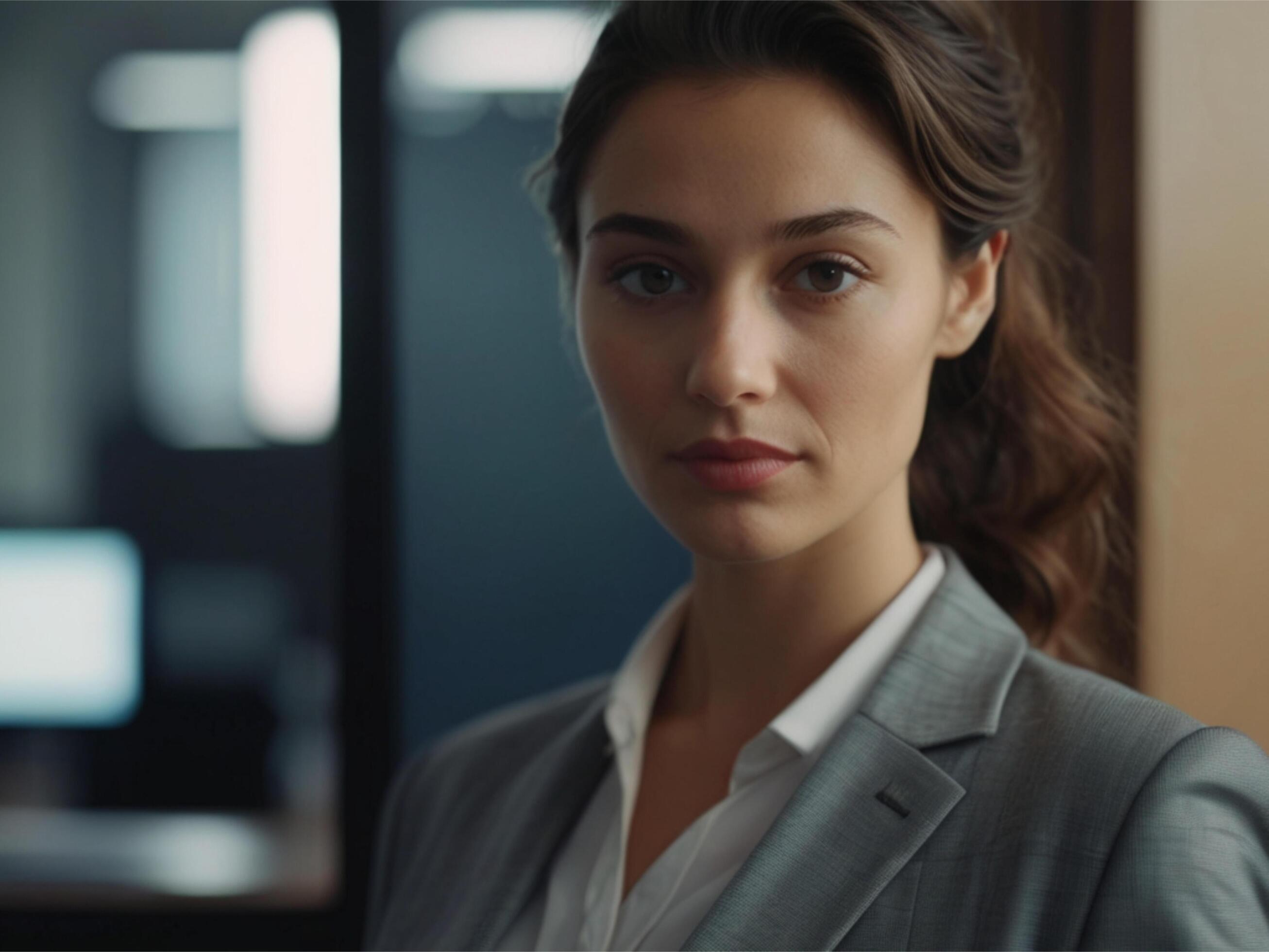 Business Woman in Stylish Suit Stock Free