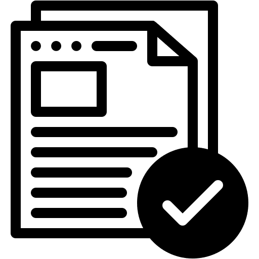 Document, file, fact icon