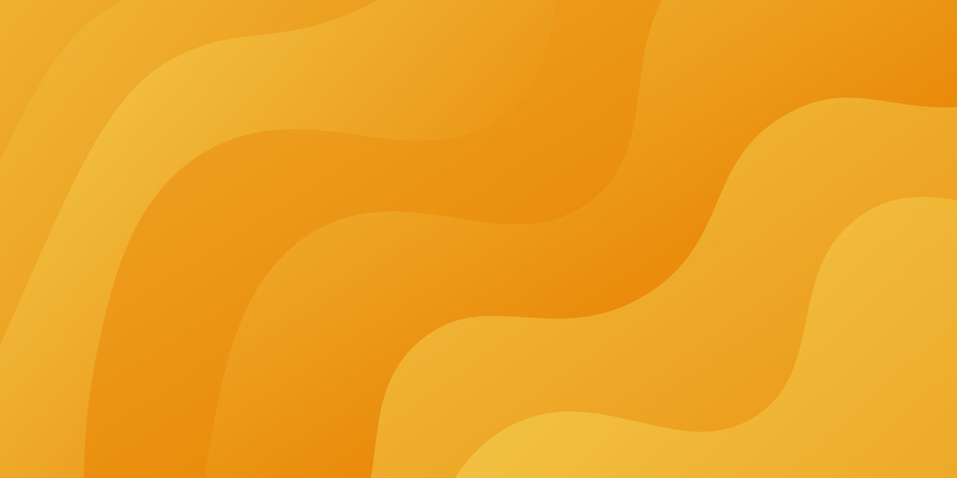 modern abstract curve orange background illustration Free Vector